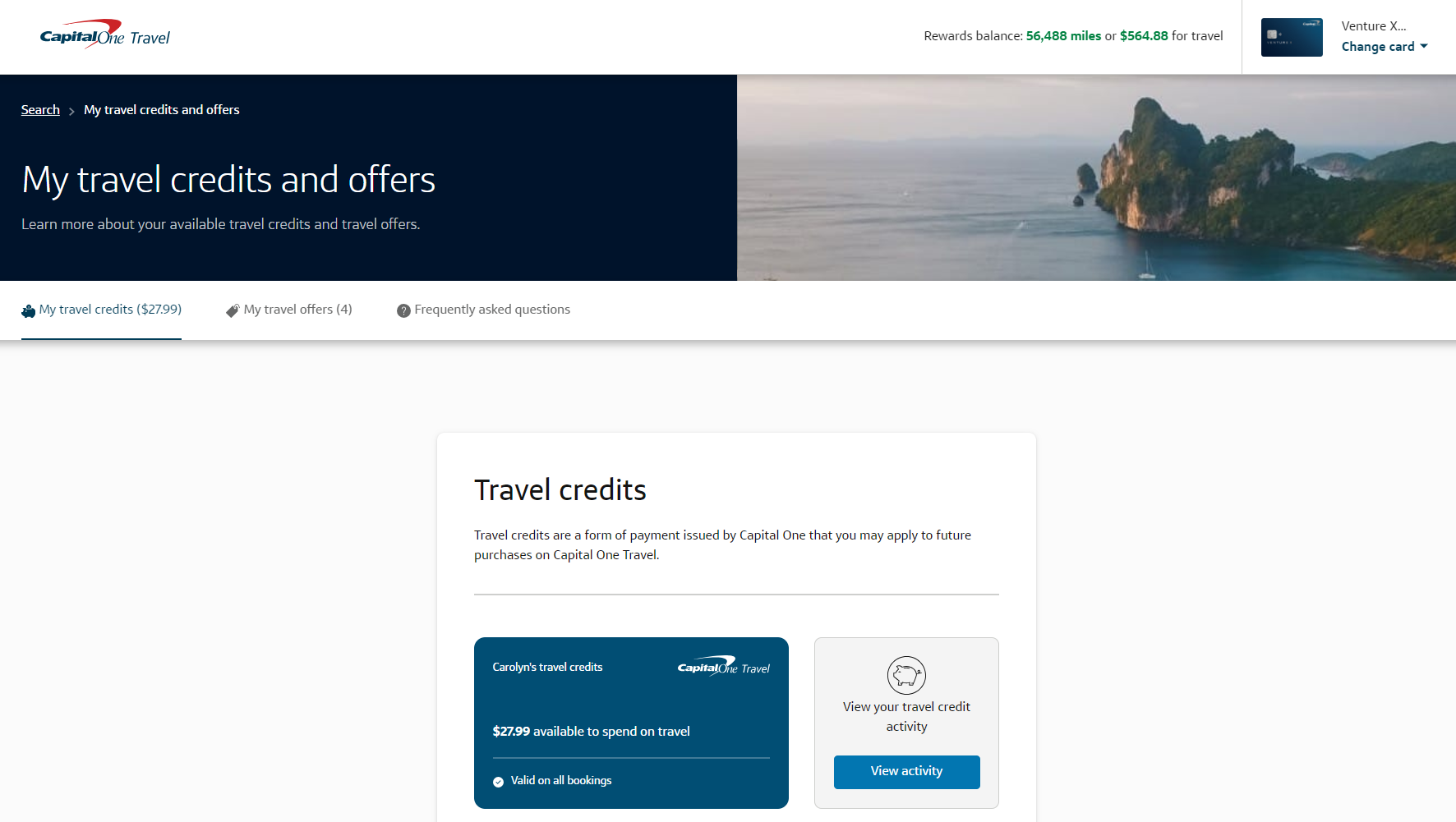 Capital One Travel Credits and Offers Capital One Travel Credits and Offers