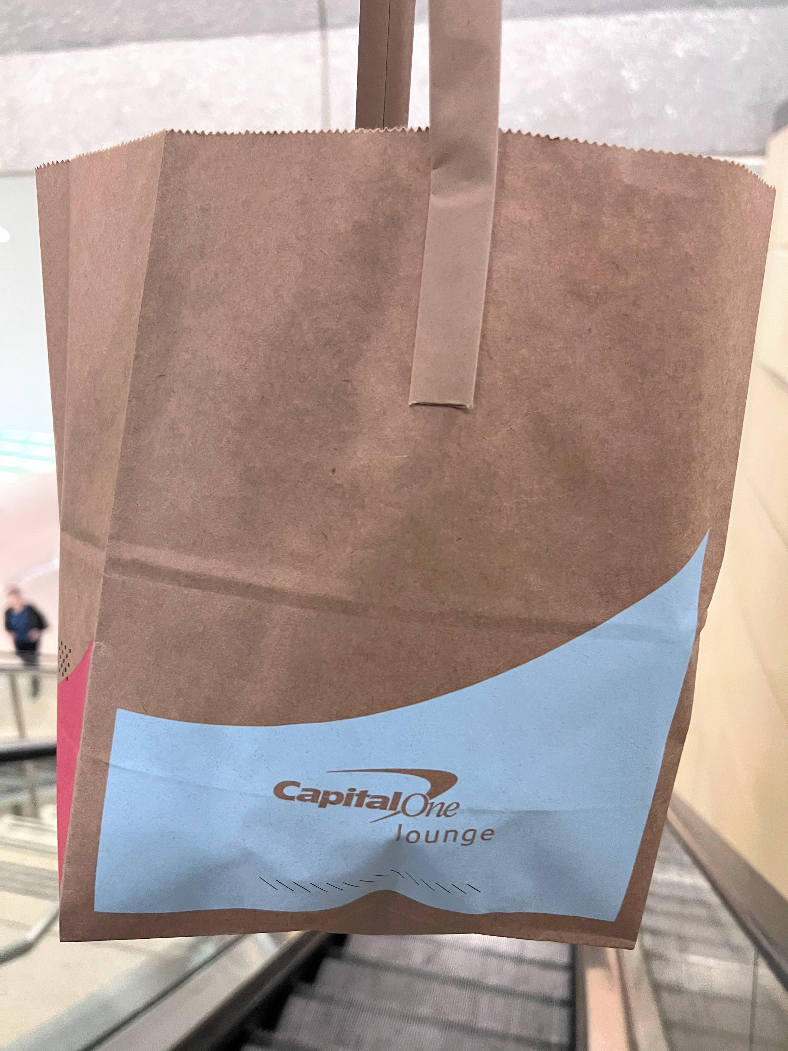 Capital One to go bag