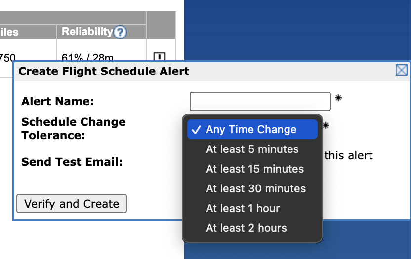 ExpertFlyer flight schedule change alert ExpertFlyer flight schedule change alert