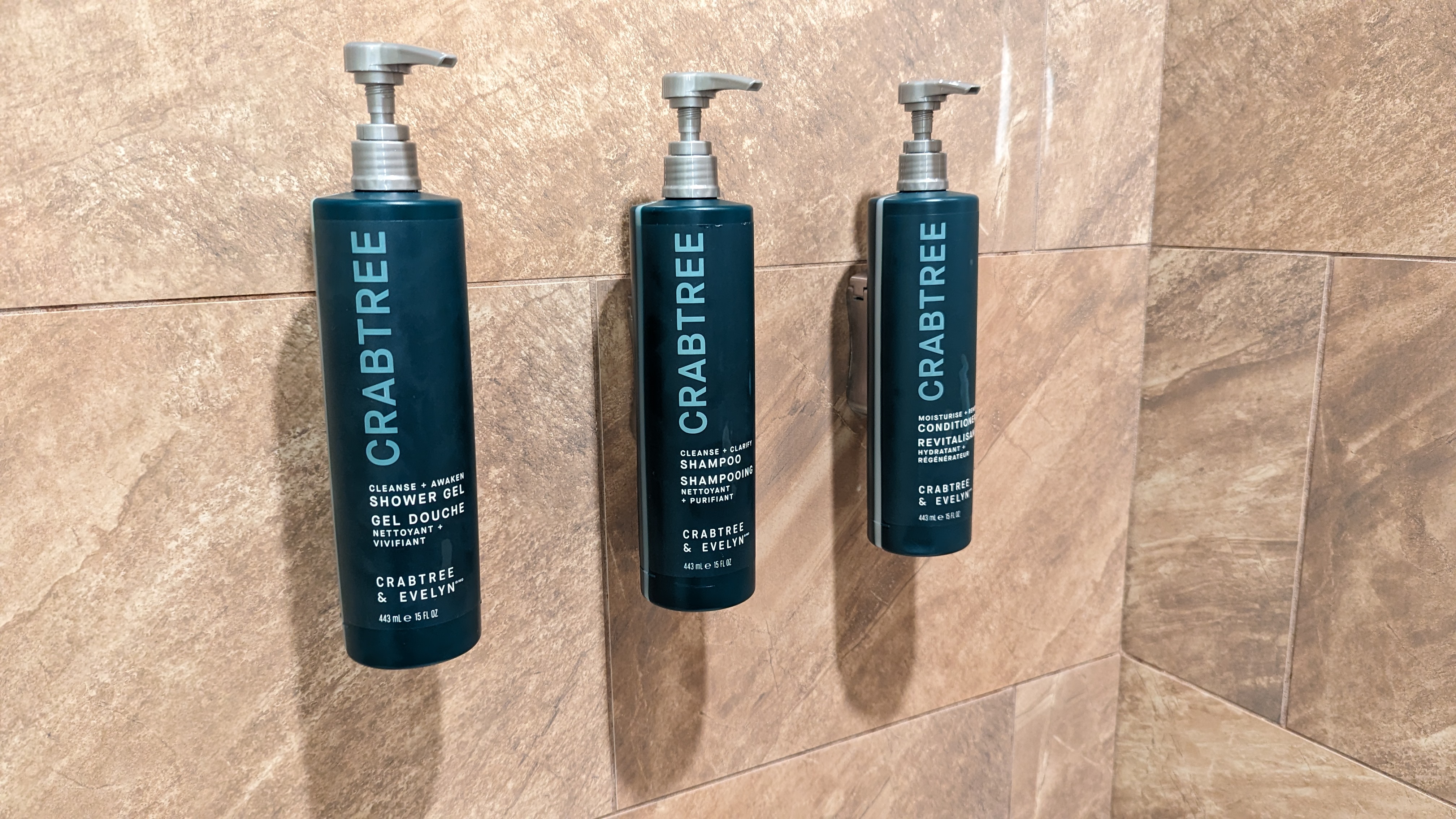 Hilton Los Angeles Universal City room bathroom shower amenities Hilton Los Angeles Universal City room bathroom shower amenities