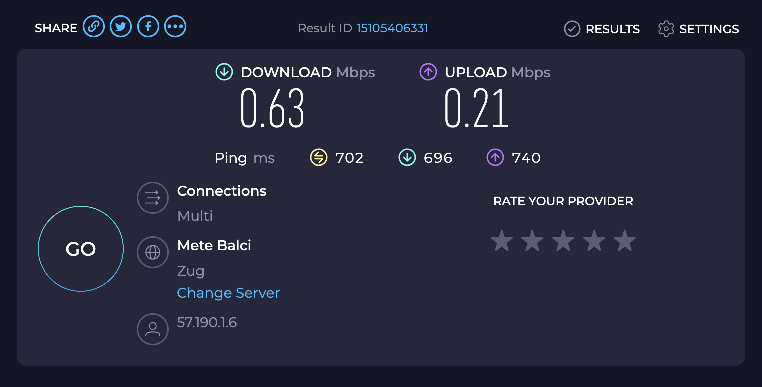ITA inflight speed test GRU FCO ITA inflight speed test GRU FCO