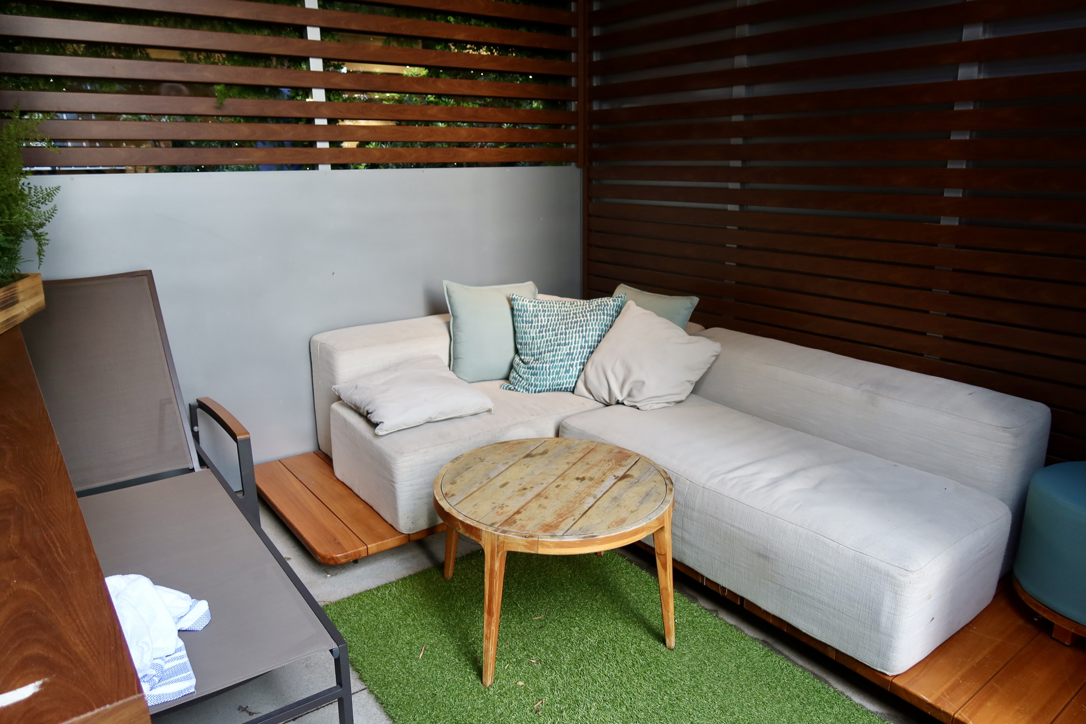 JW Marriott Charlotte Pool Cabana
