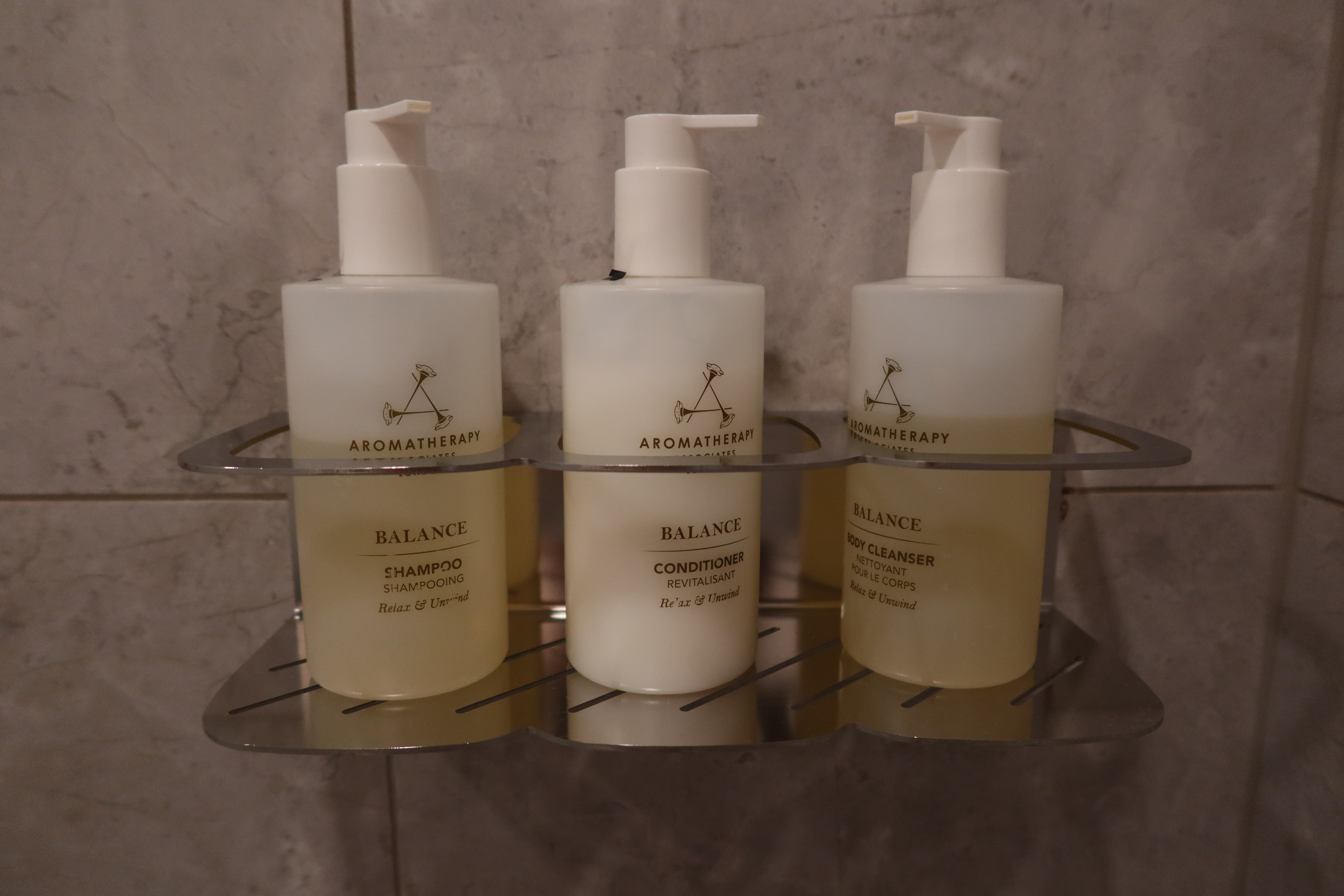 JW Marriott Charlotte Shower Products