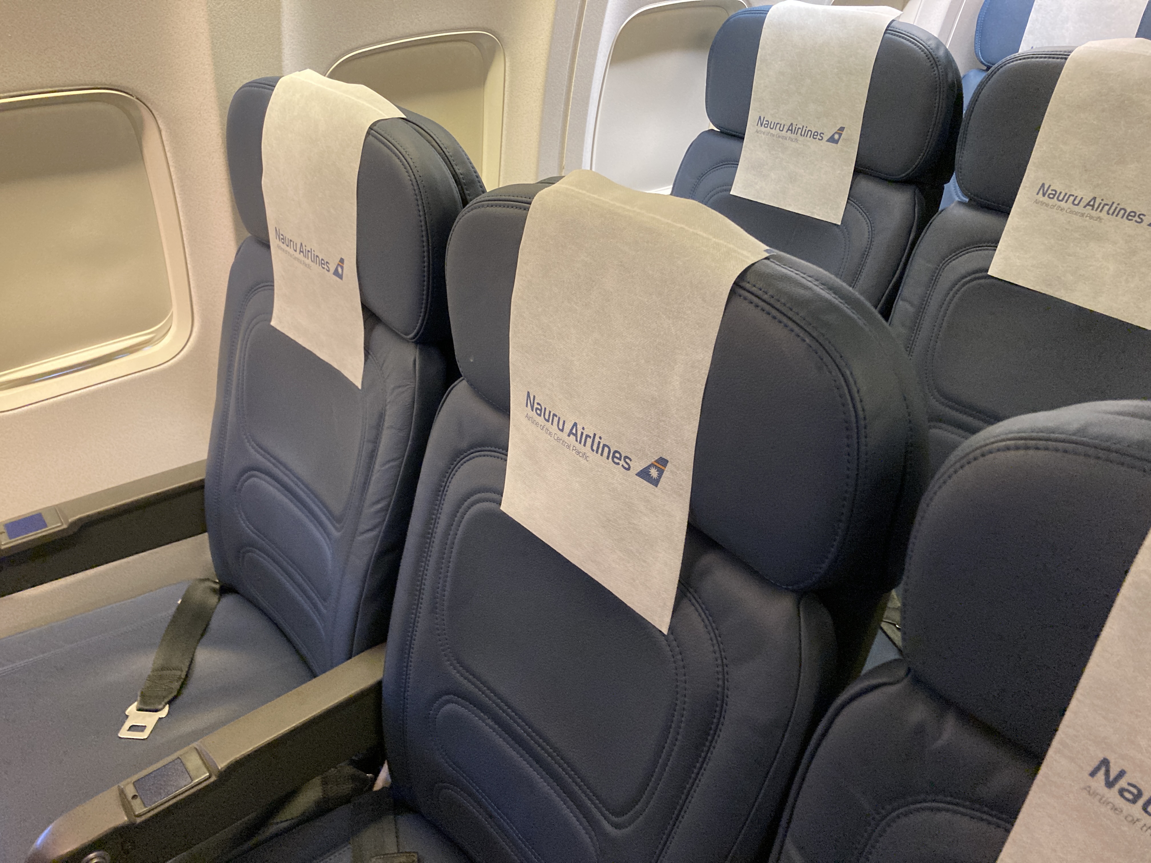 Nauru Airlines economy seats