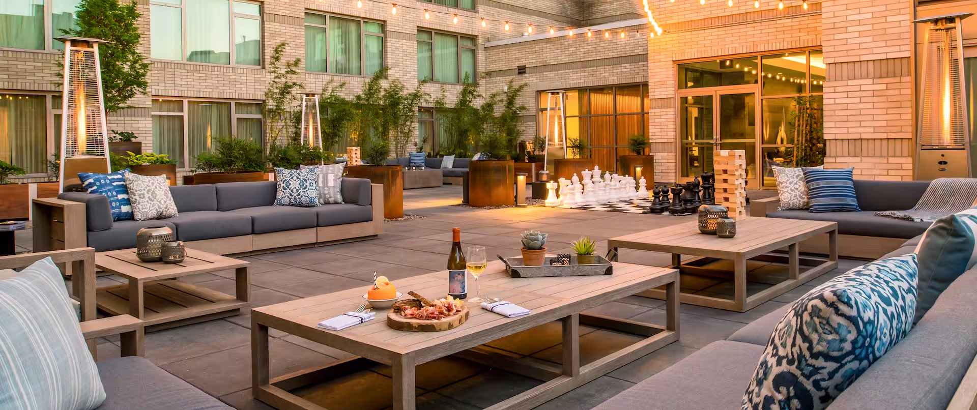 Outdoor venue at Duniway Portland