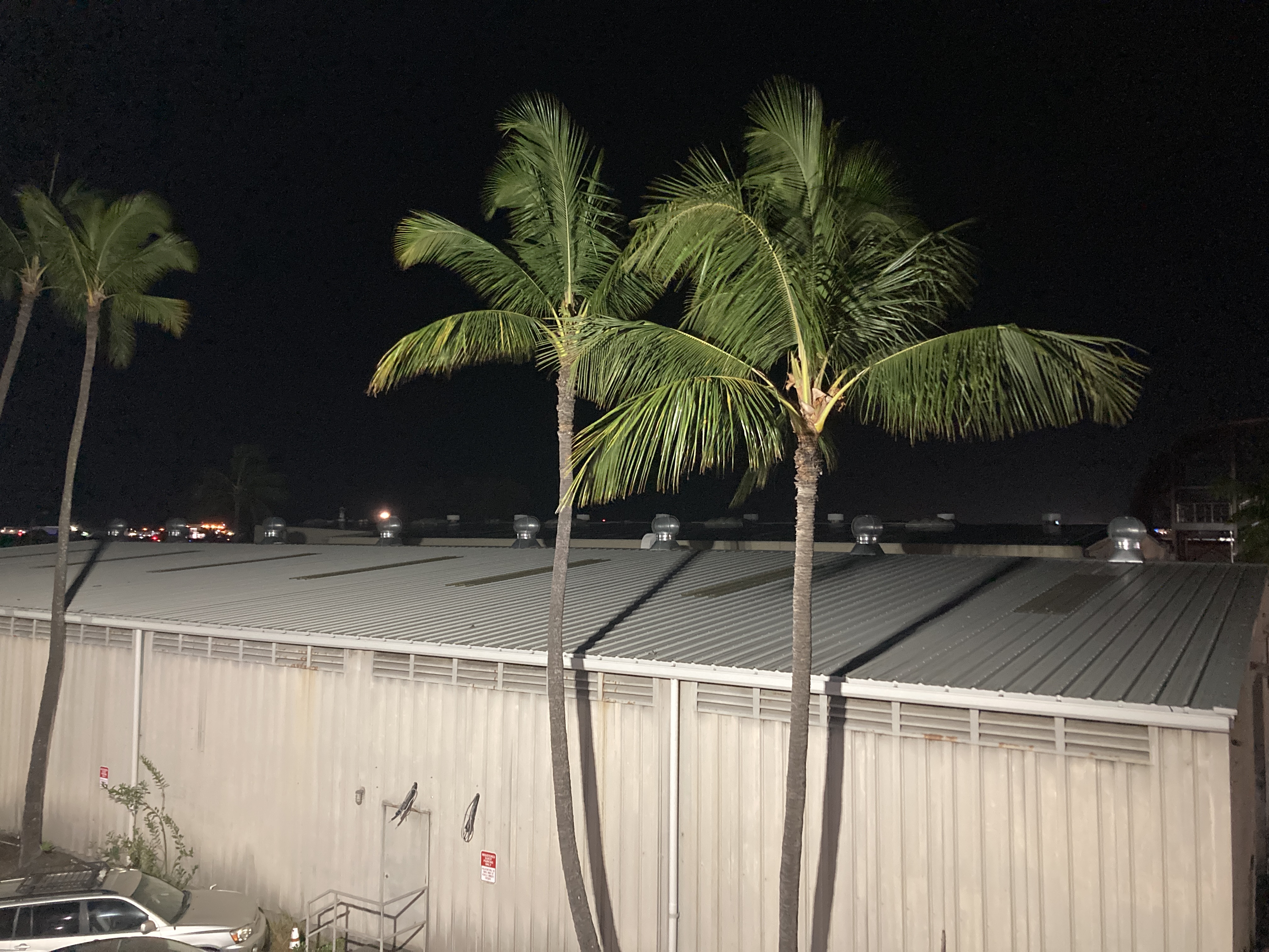 Pacific Marina Inn view toward runway
