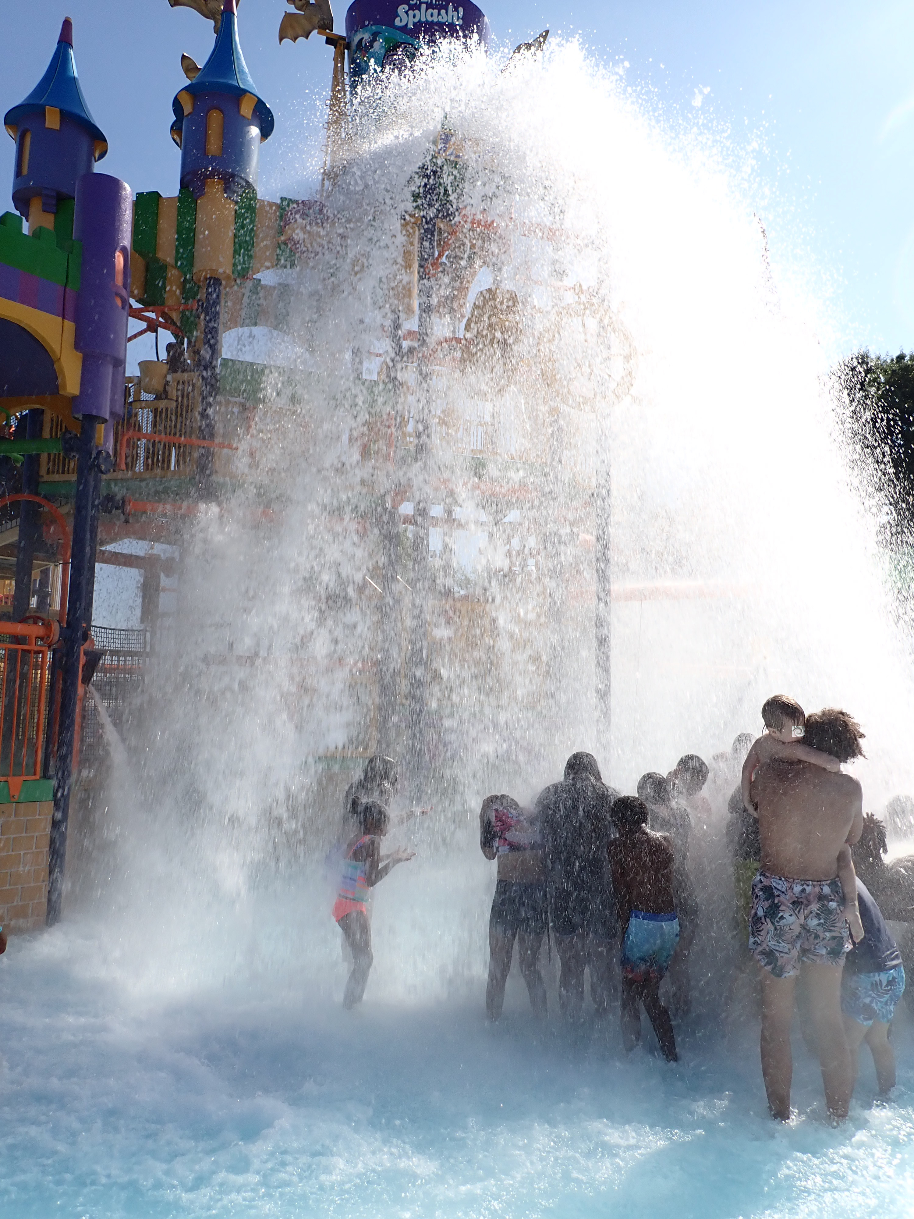 Sesame Place Count Splash Castle