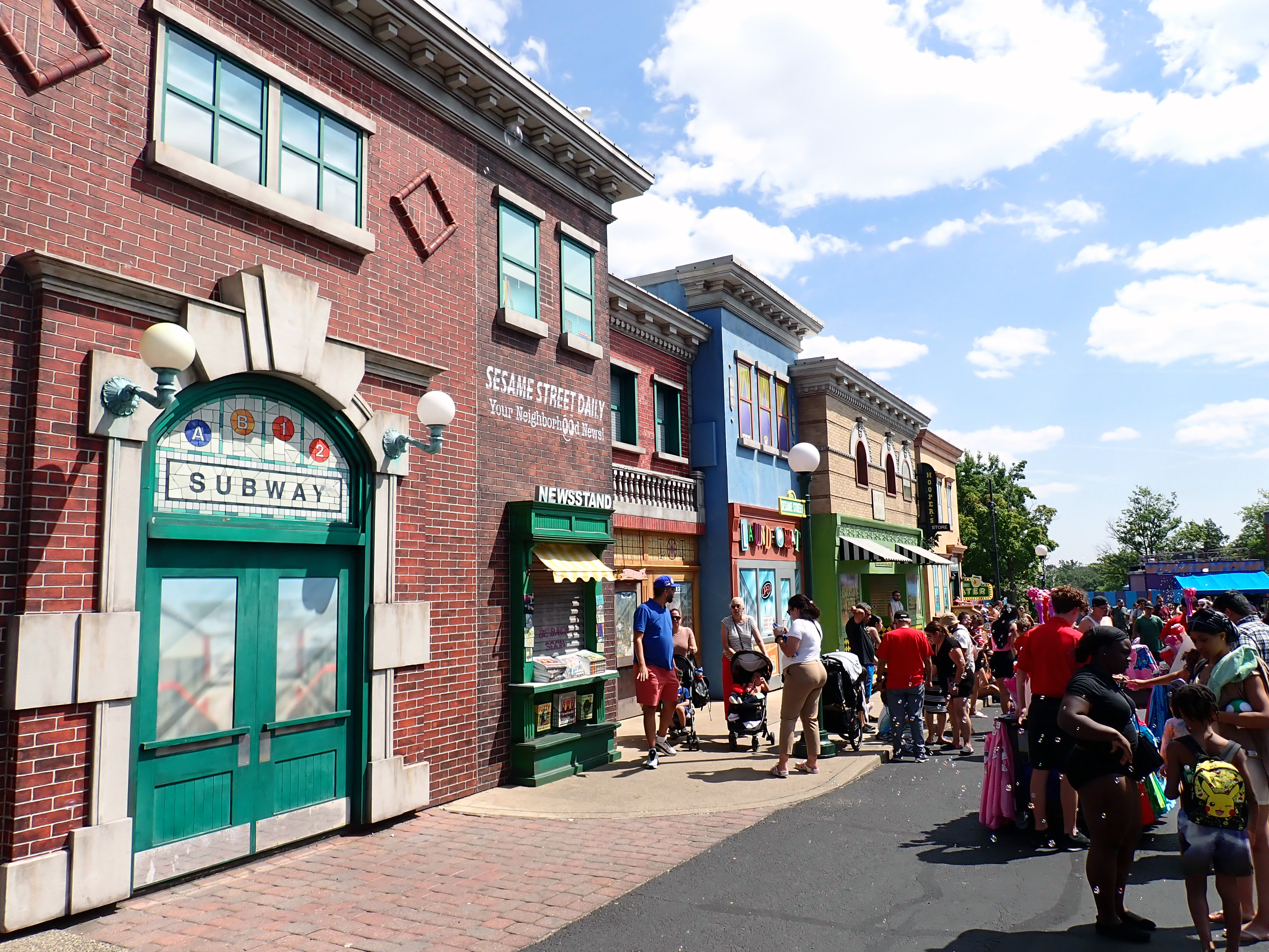 Sesame Place Main Street