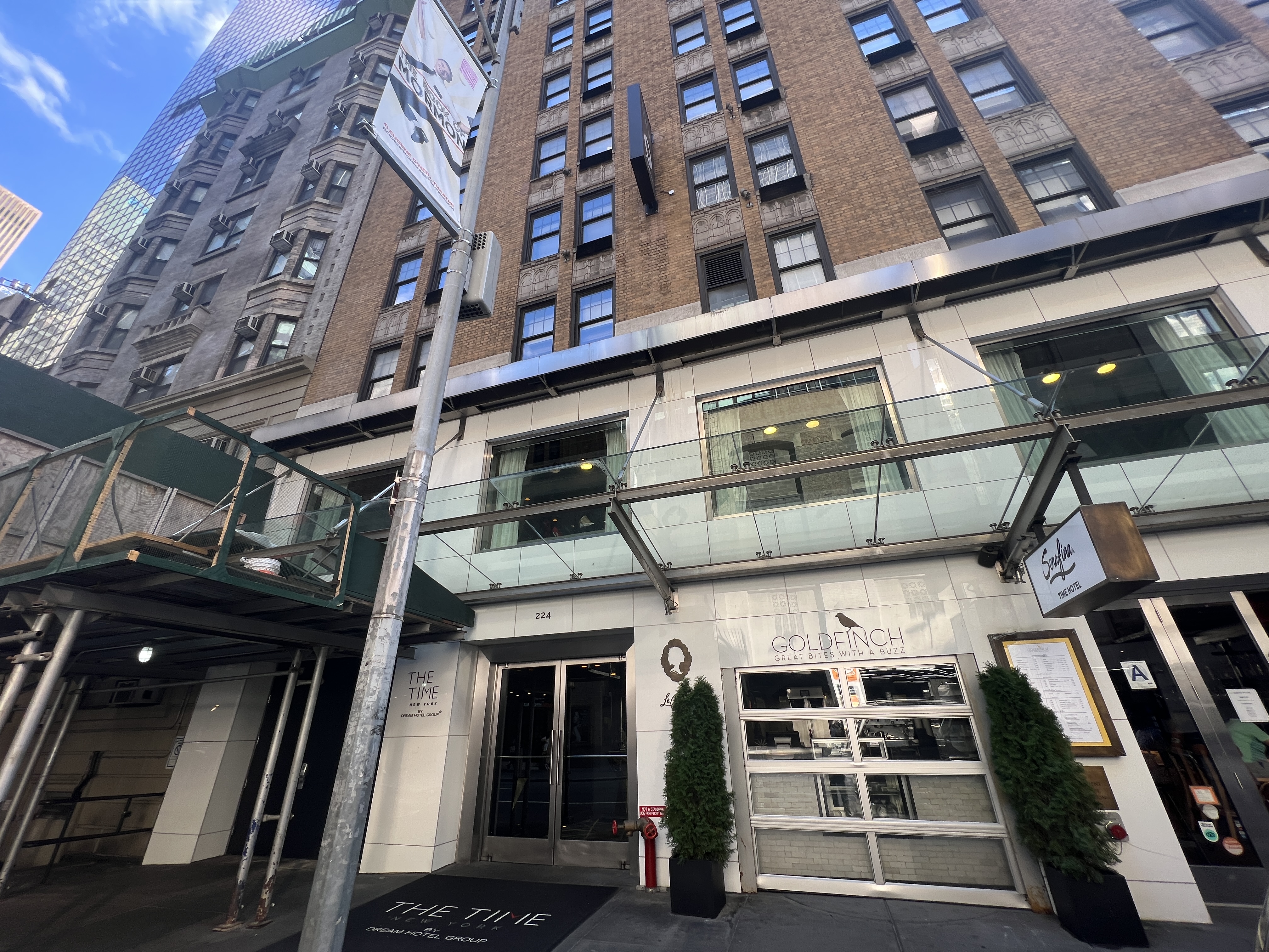 The Time New York Front View