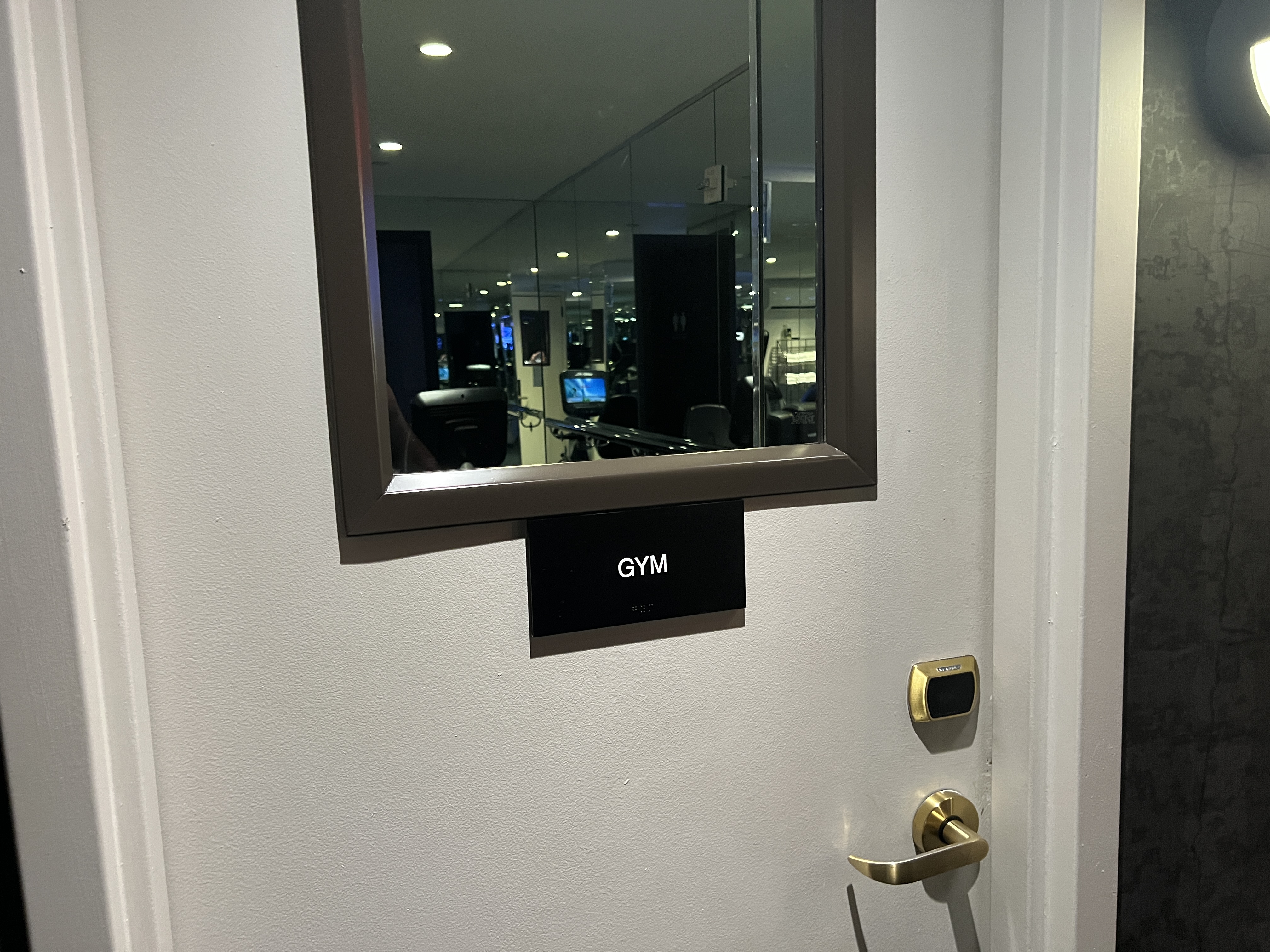 The Time New York Gym Door