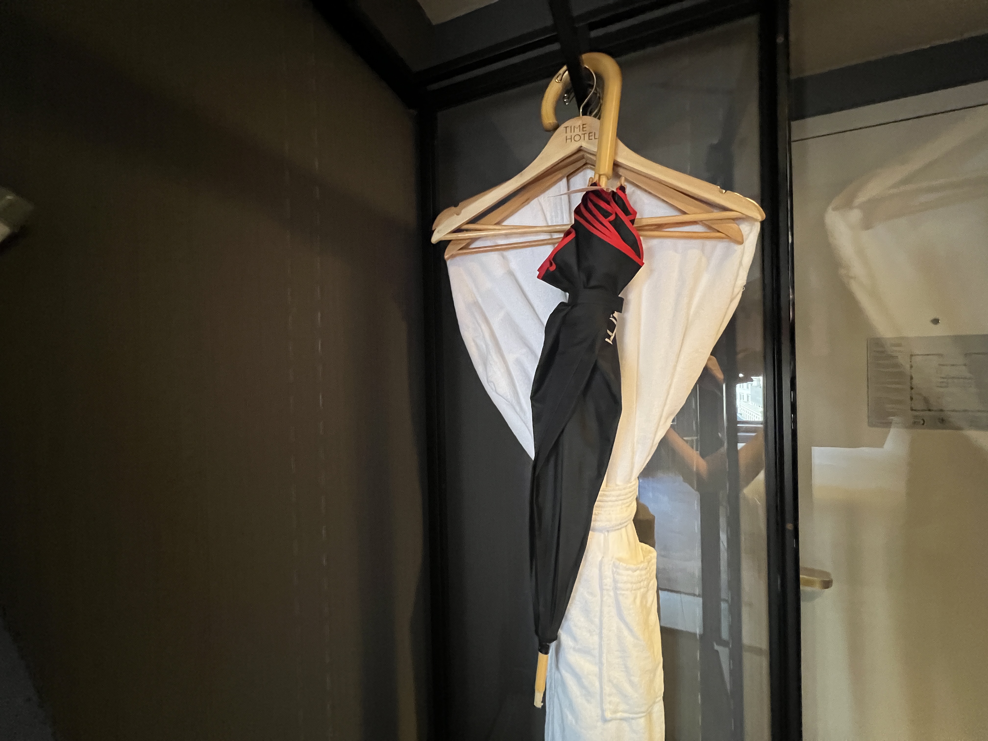 The Time New York Umbrella and Hangers