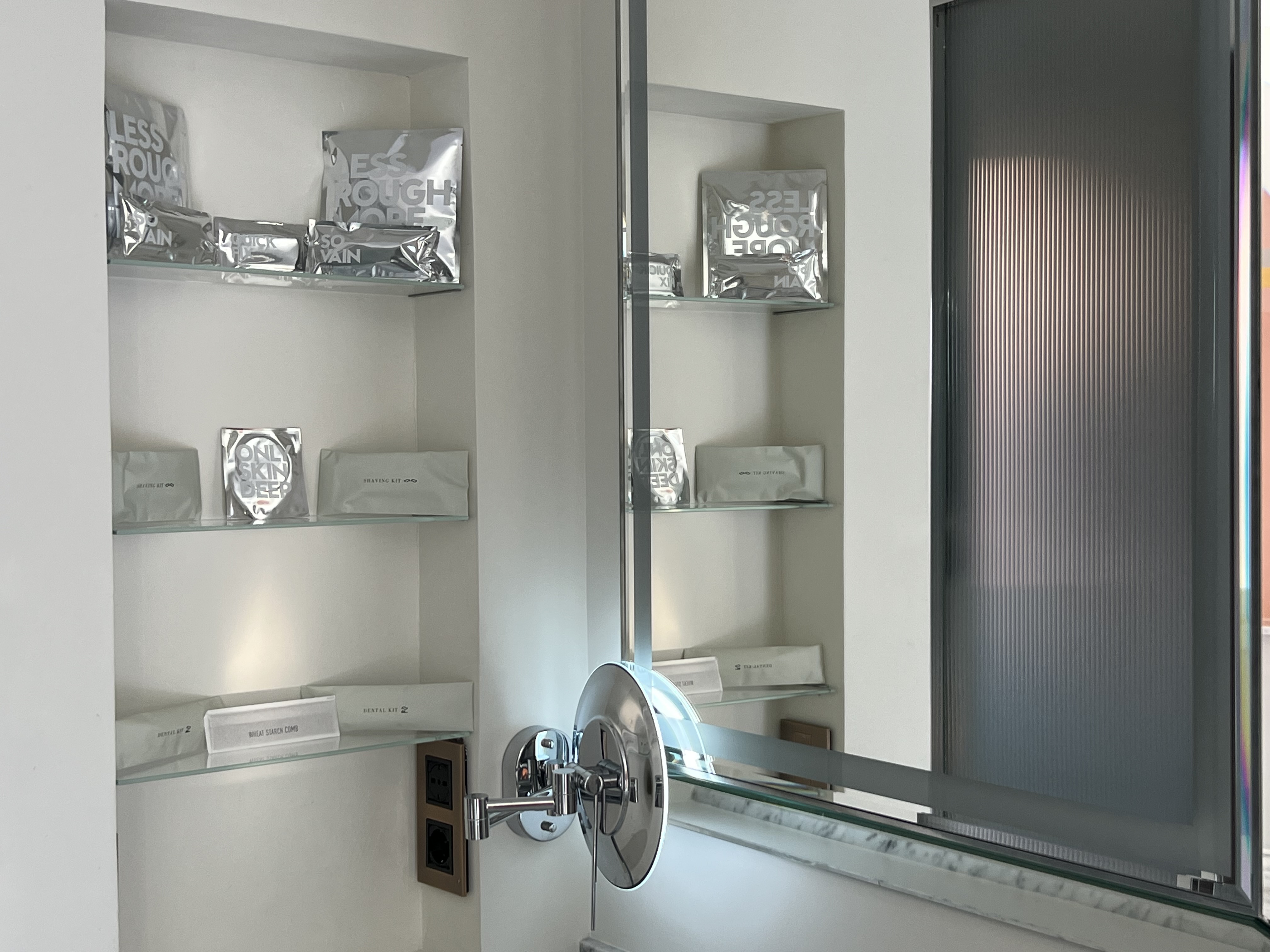 W Rome EWOW bathroom amenities 