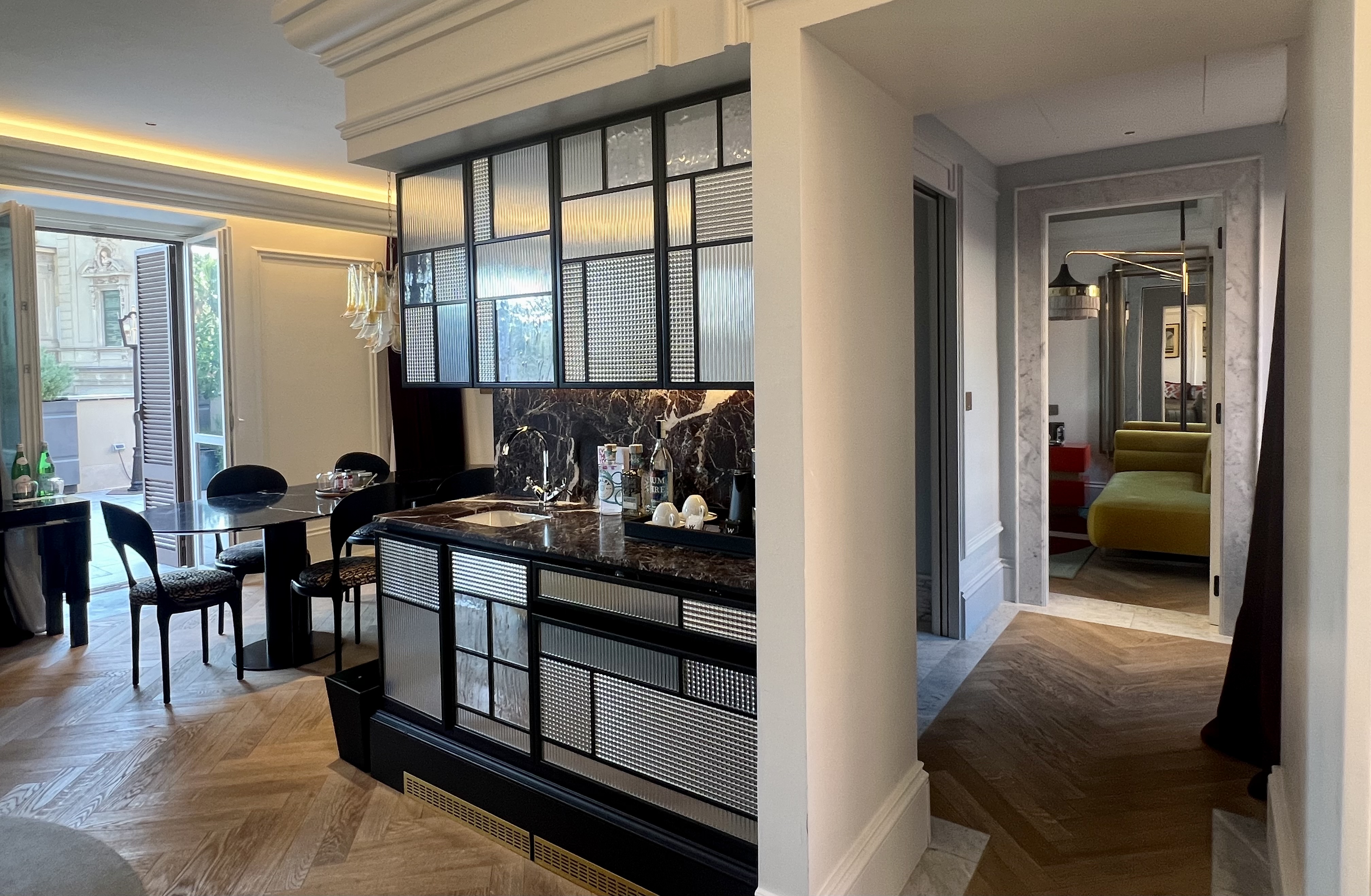 W Rome EWOW living area to bedroom
