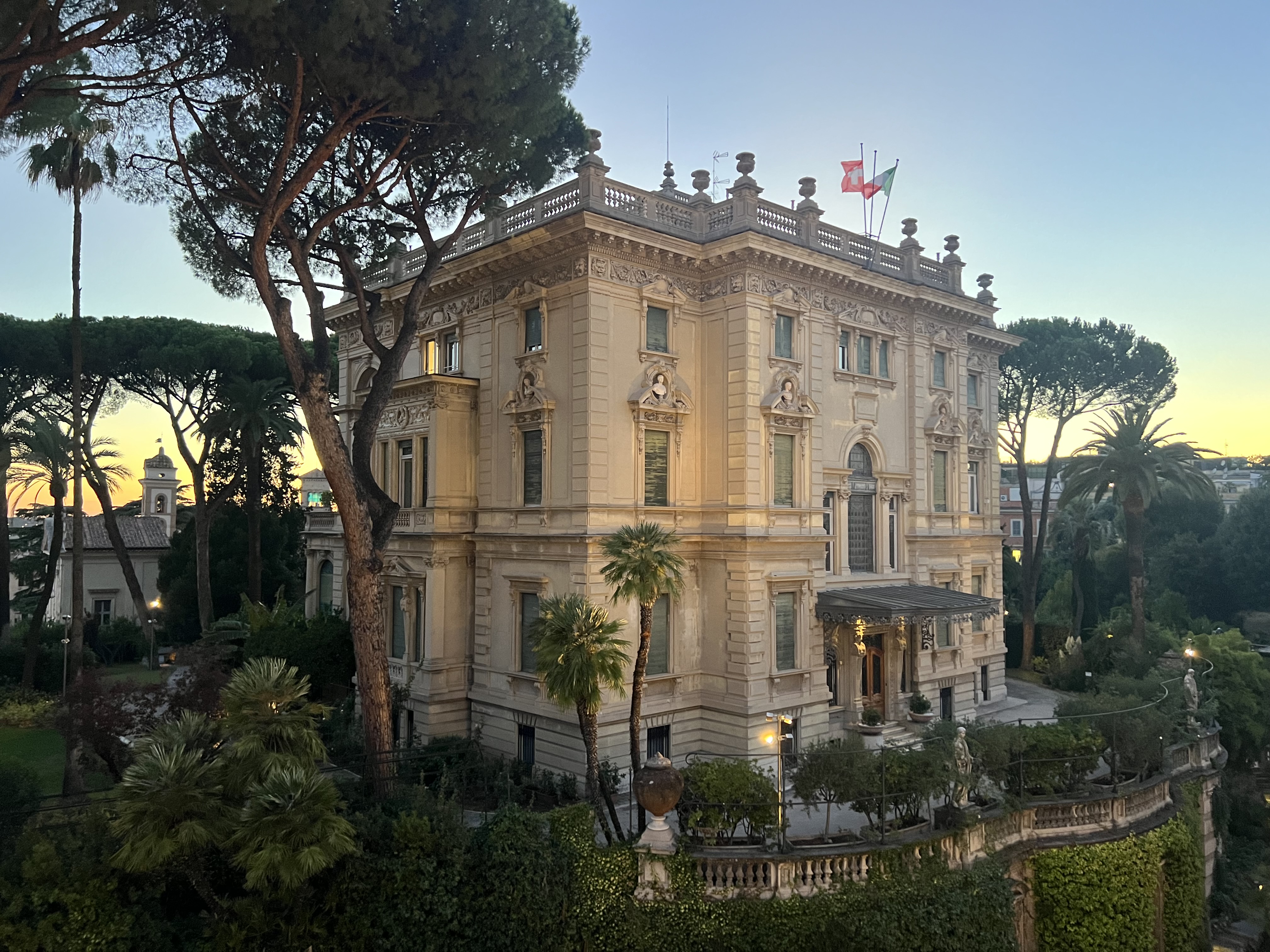 W Rome EWOW terrace view