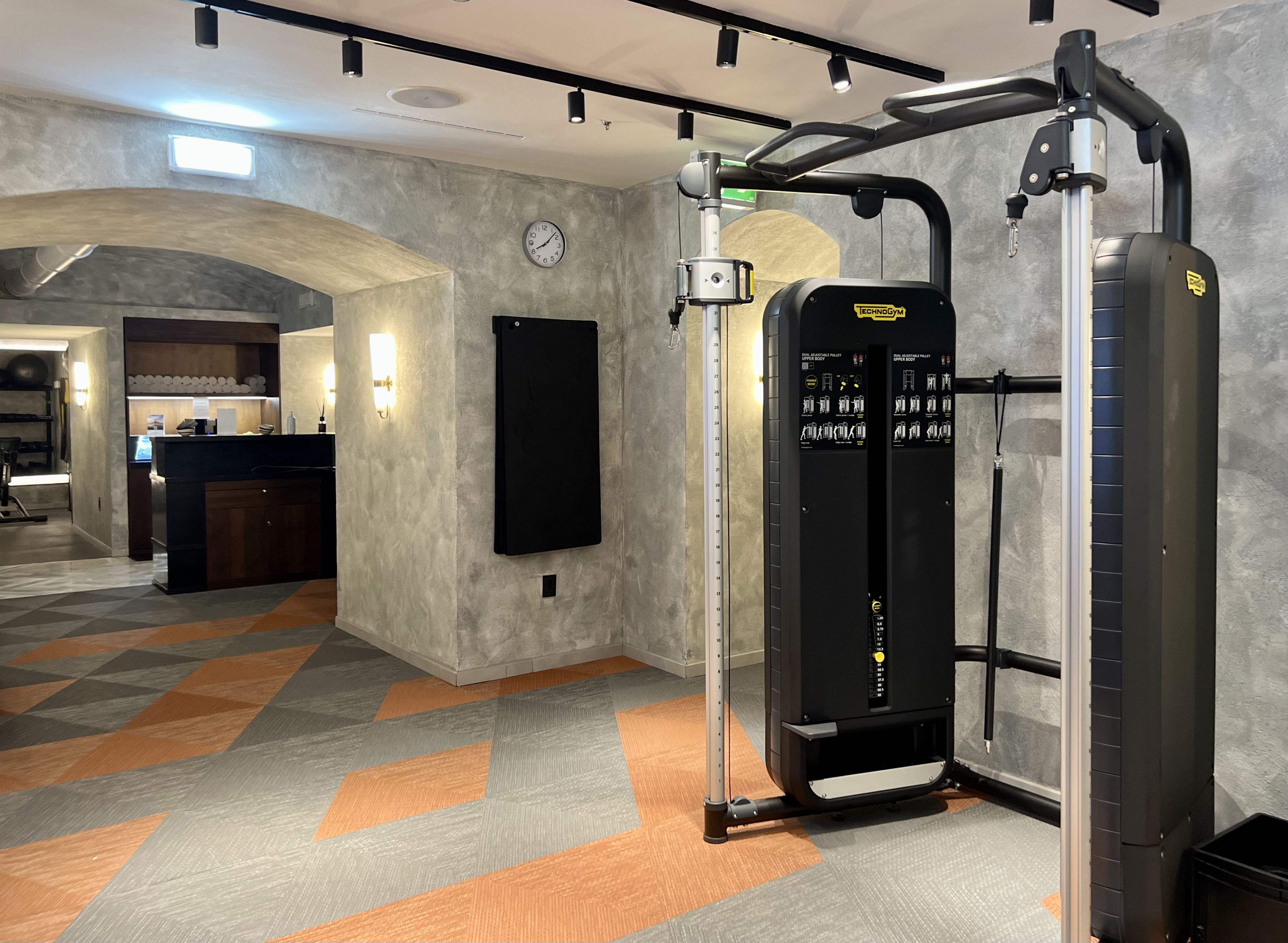 W Rome gym pulley machine
