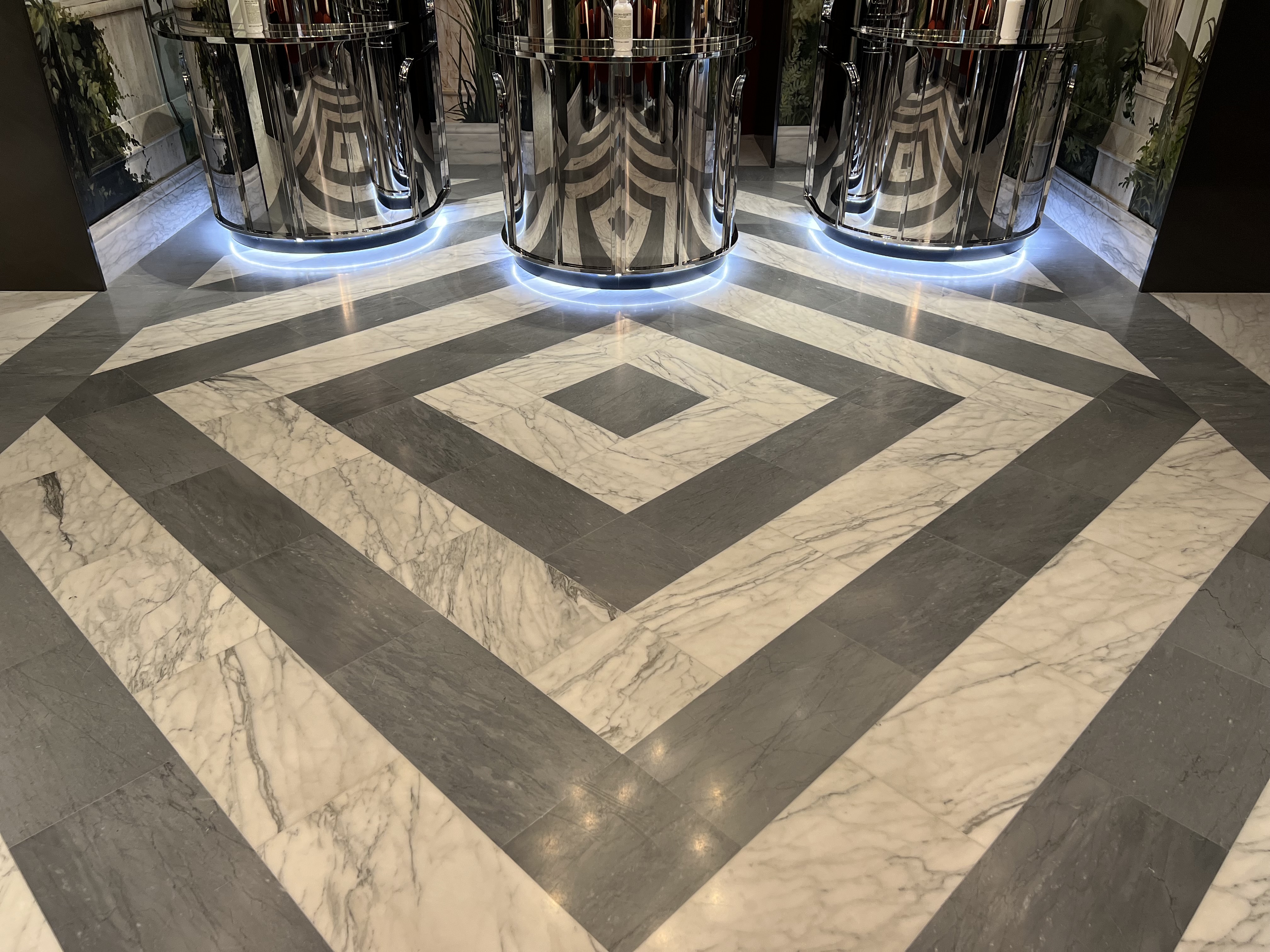 W Rome hotel reception floor