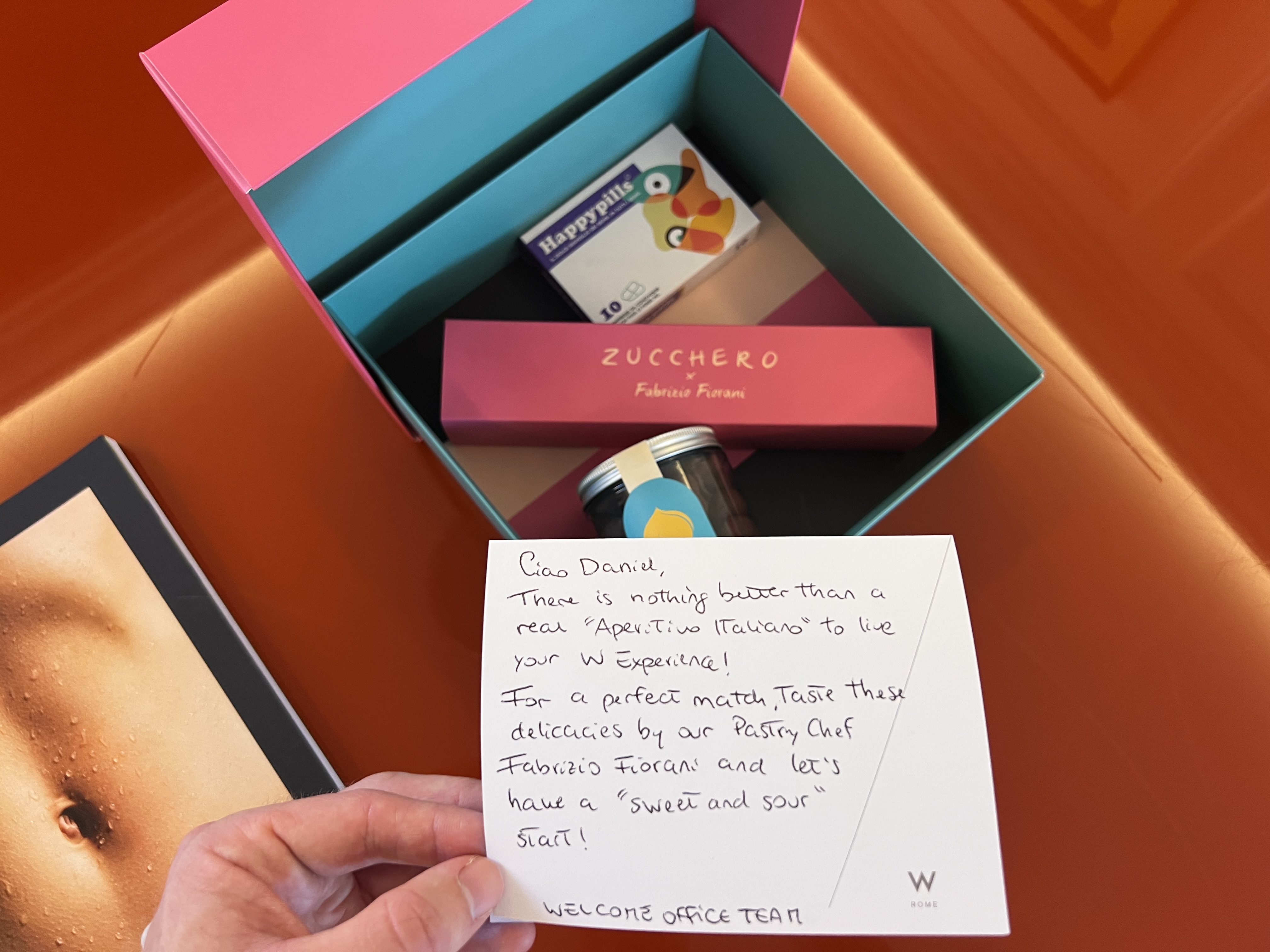 W Rome service welcome amenity
