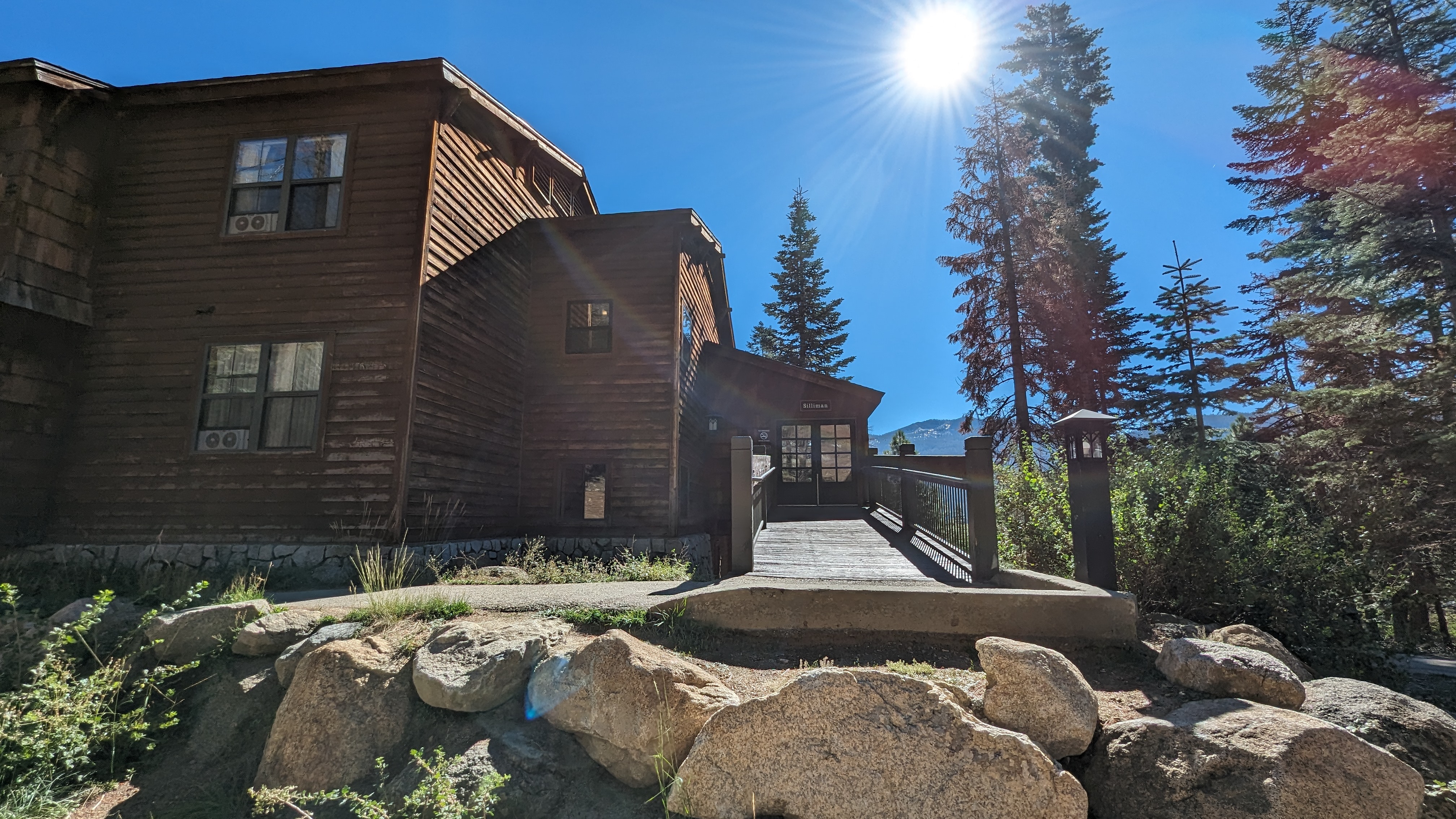 Wuksachi Lodge Sequoia National Park Sillman House entrance Wuksachi Lodge Sequoia National Park Sillman House entrance