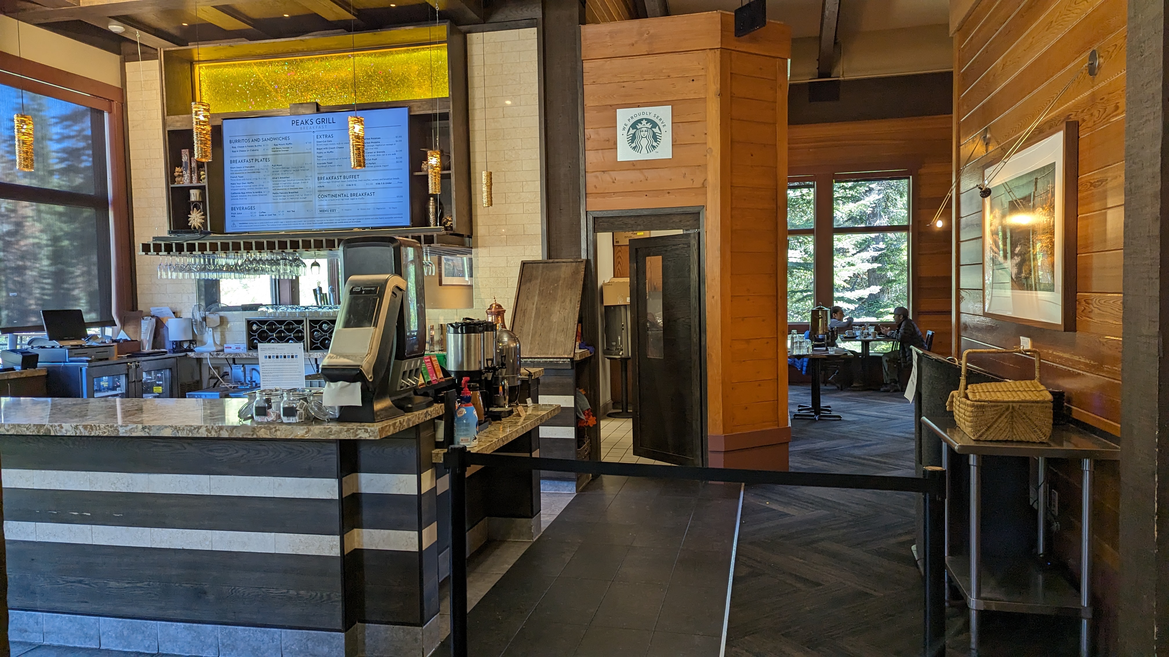 Wuksachi Lodge Sequoia National Park lodge coffee shop Wuksachi Lodge Sequoia National Park lodge coffee shop