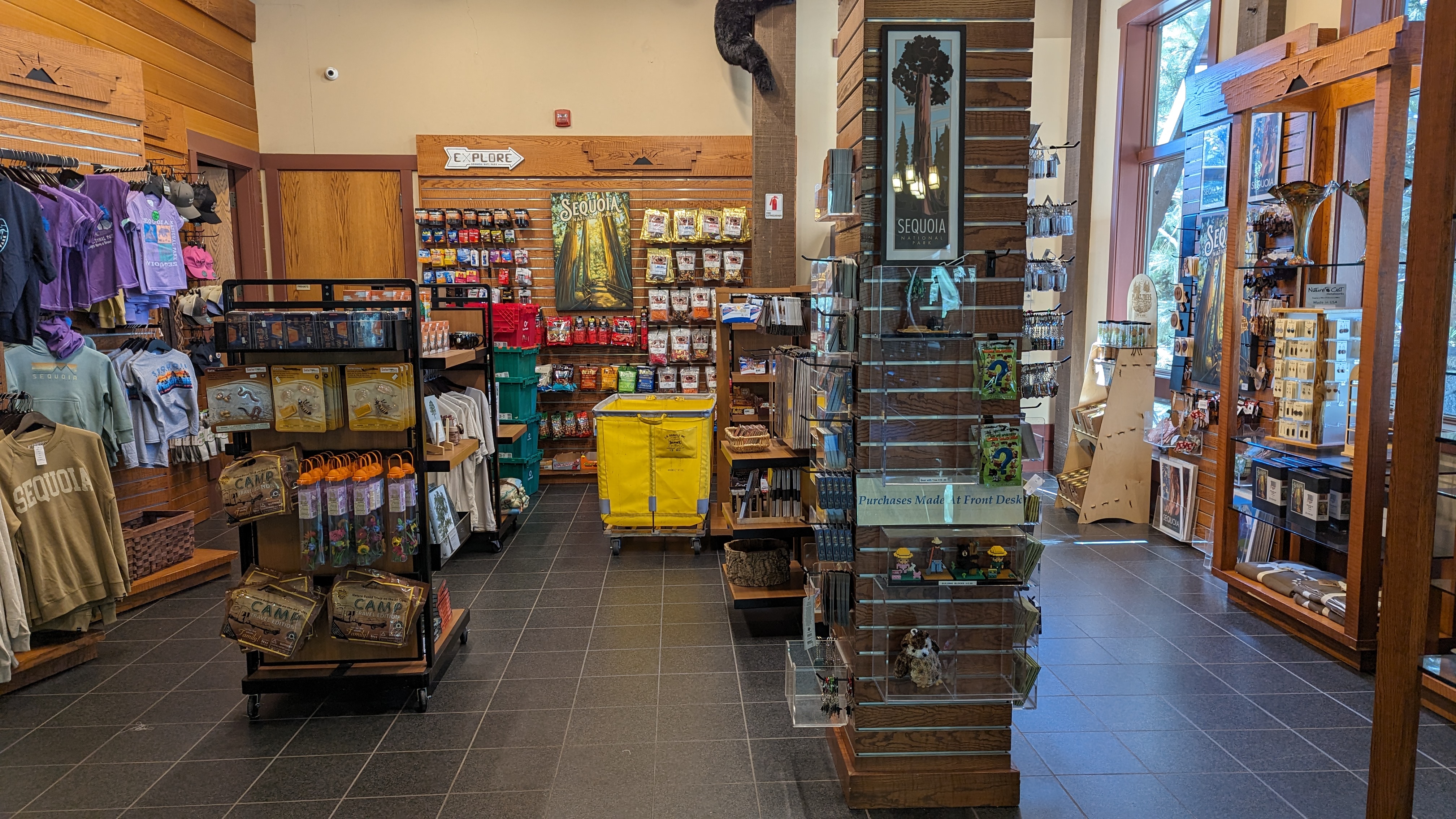 Wuksachi Lodge Sequoia National Park lodge gift shop Wuksachi Lodge Sequoia National Park lodge gift shop