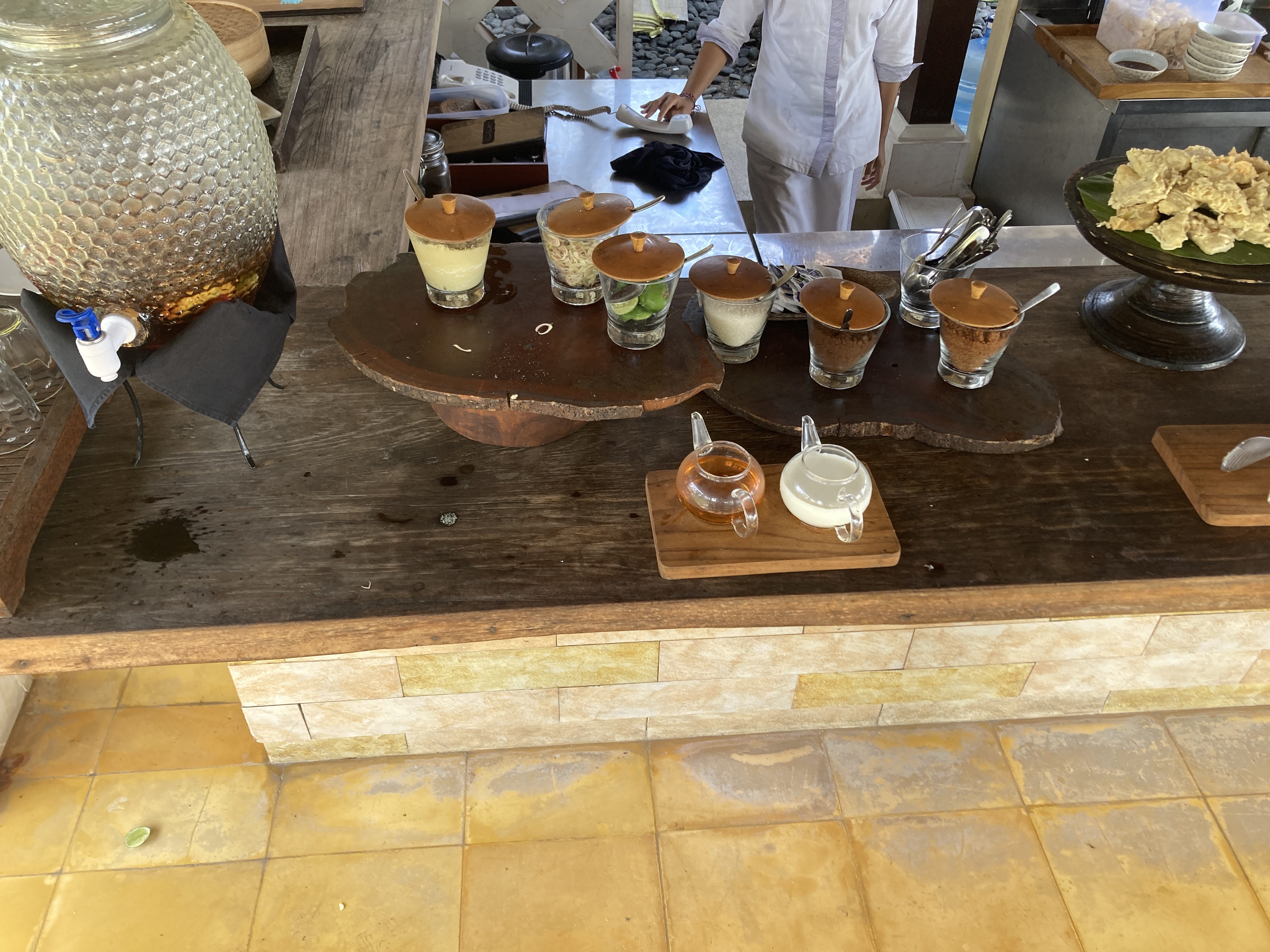 Alila Manggis Bali Ocean Bar afternoon tea Alila Manggis Bali Ocean Bar afternoon tea