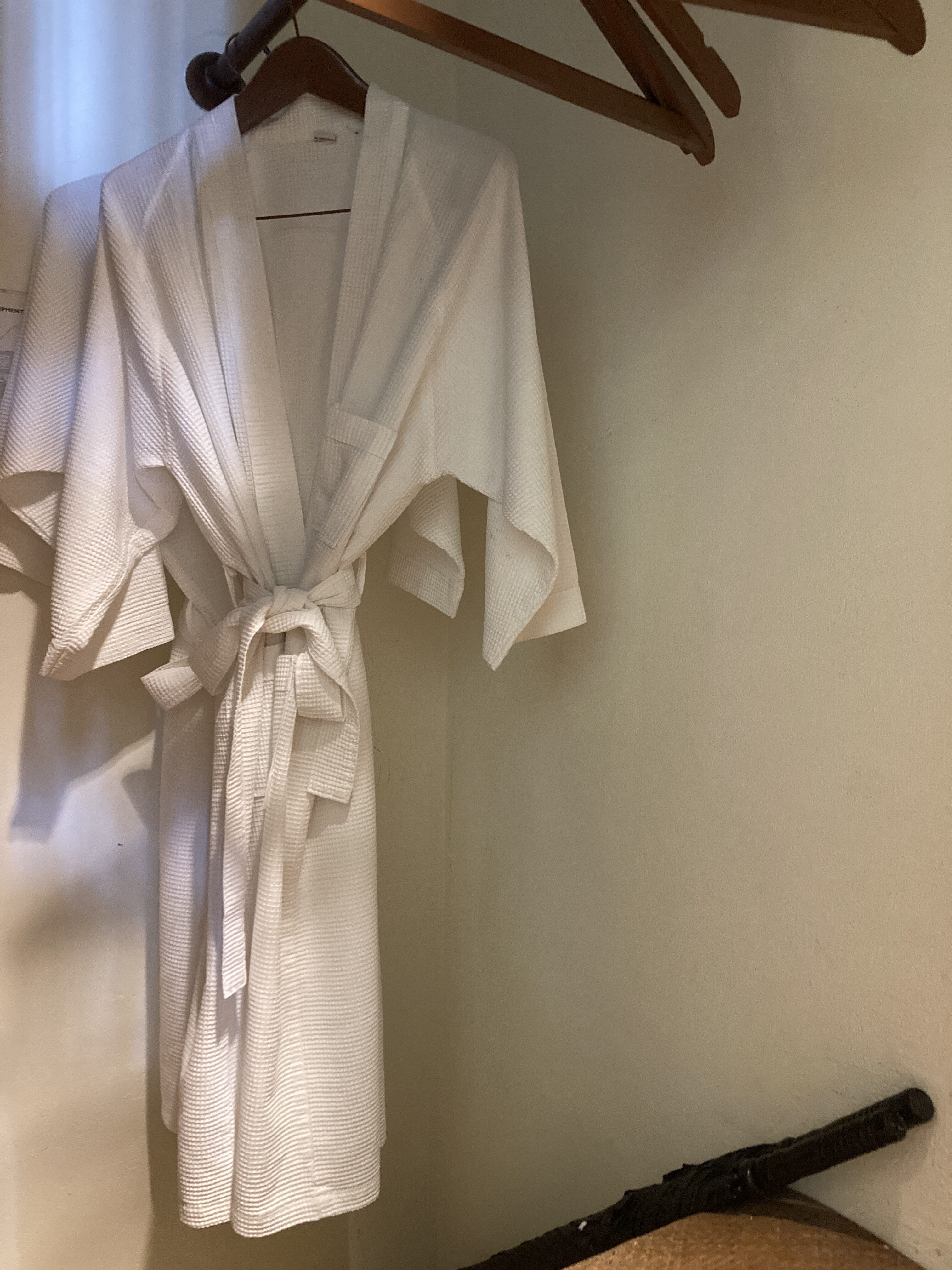 Alila Manggis Bali bedroom closet robes Alila Manggis Bali bedroom closet robes