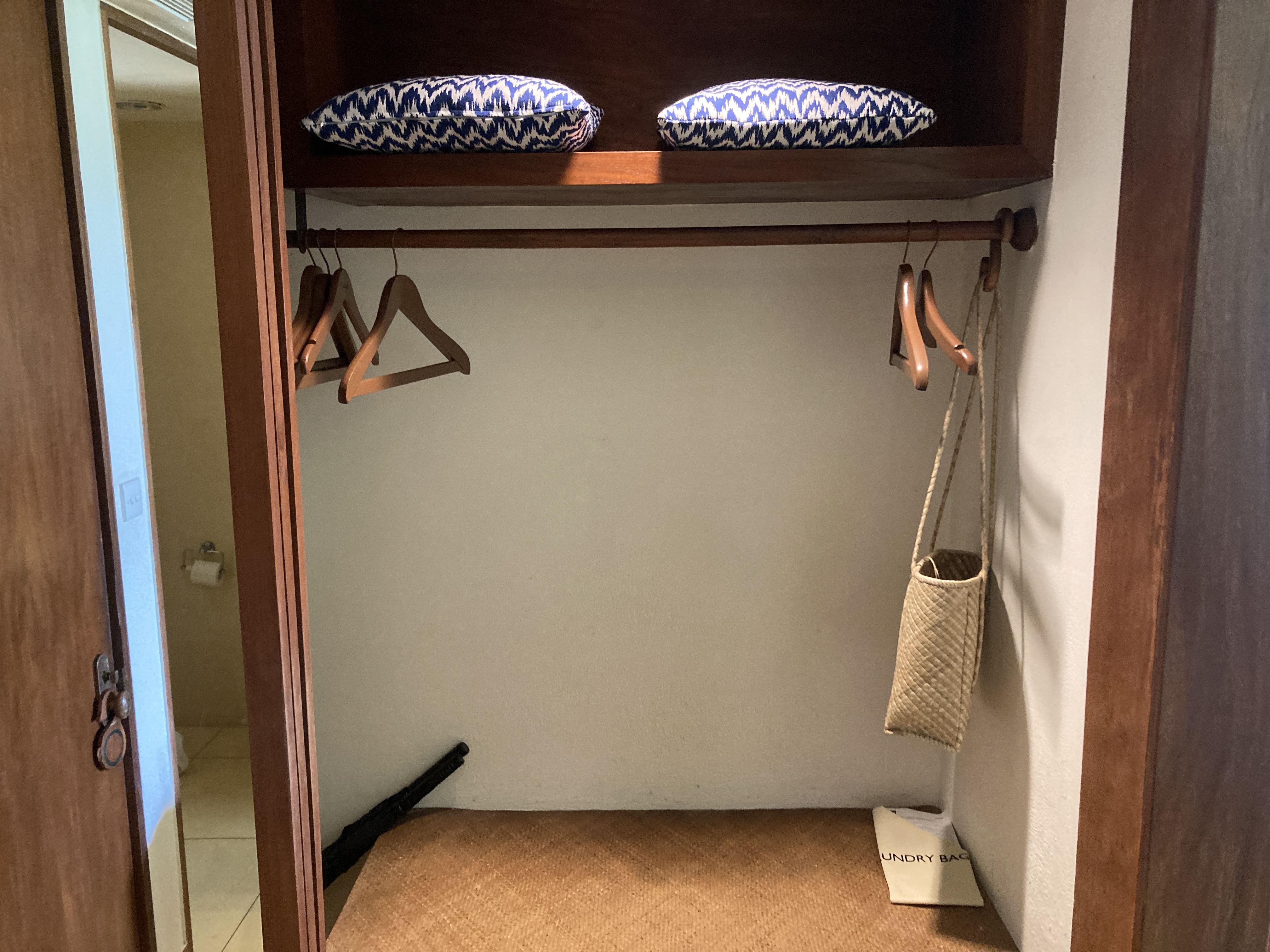 Alila Manggis Bali bedroom closet Alila Manggis Bali bedroom closet