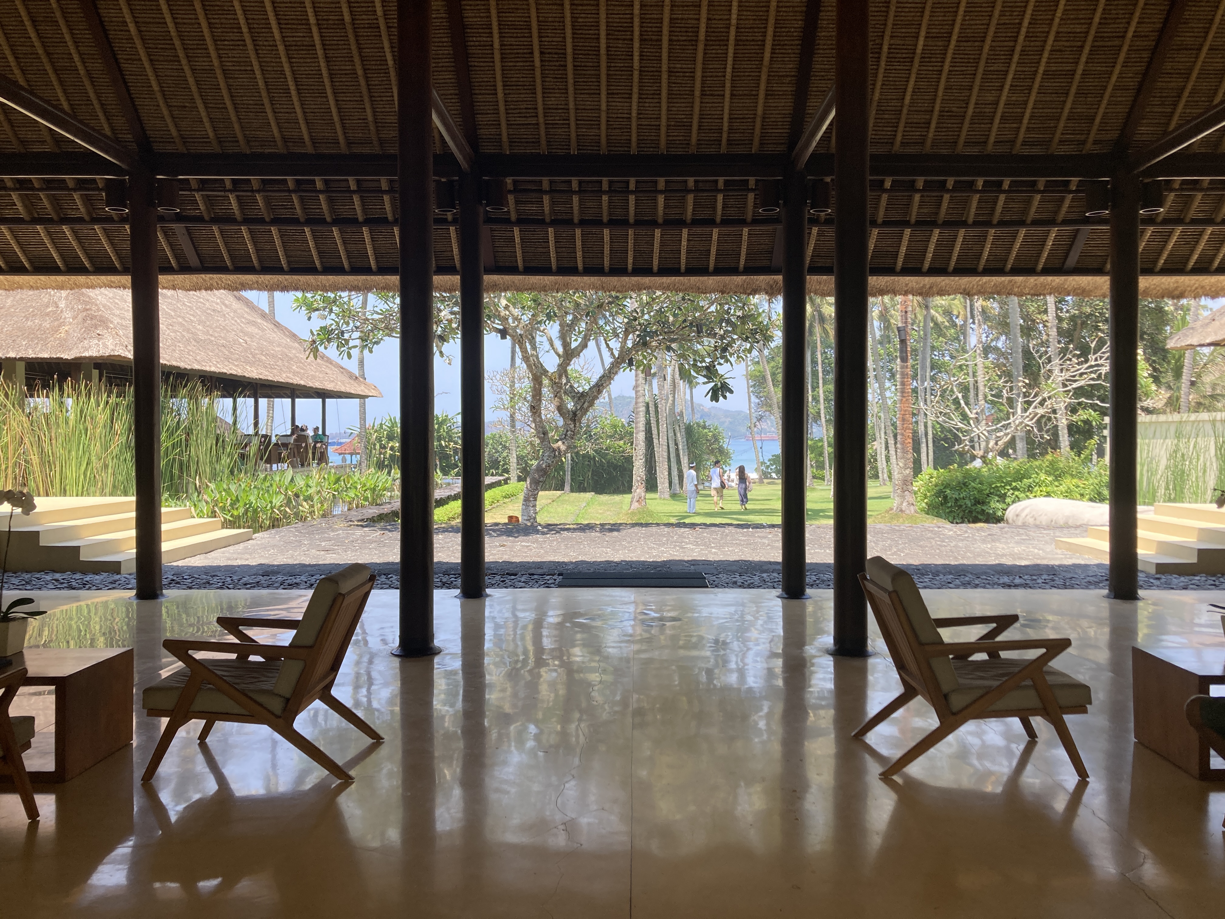 Alila Manggis Bali lobby view to property Alila Manggis Bali lobby view to property