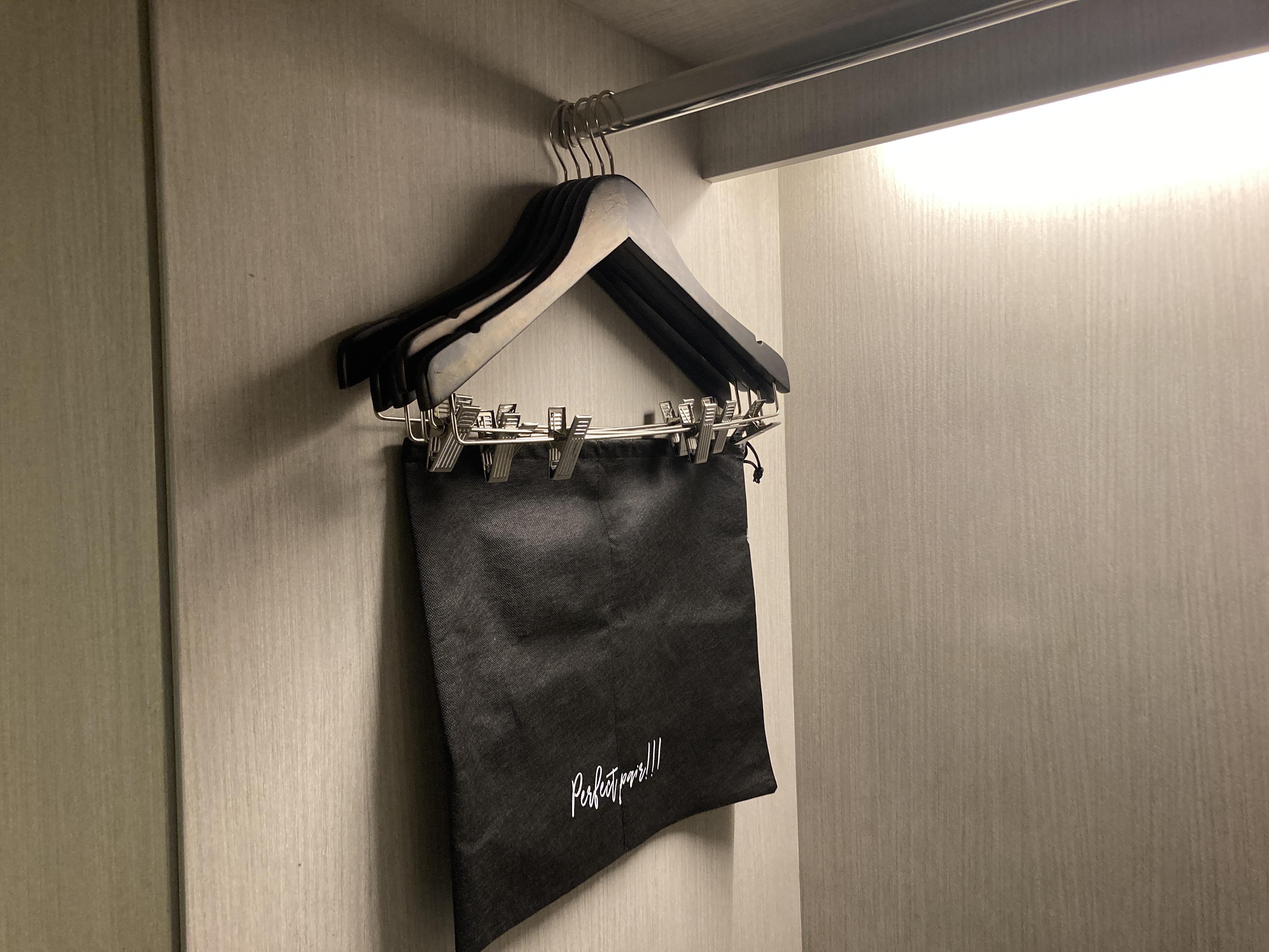 Alila SCBD Jakarta closet hangers and laundry Alila SCBD Jakarta closet hangers and laundry