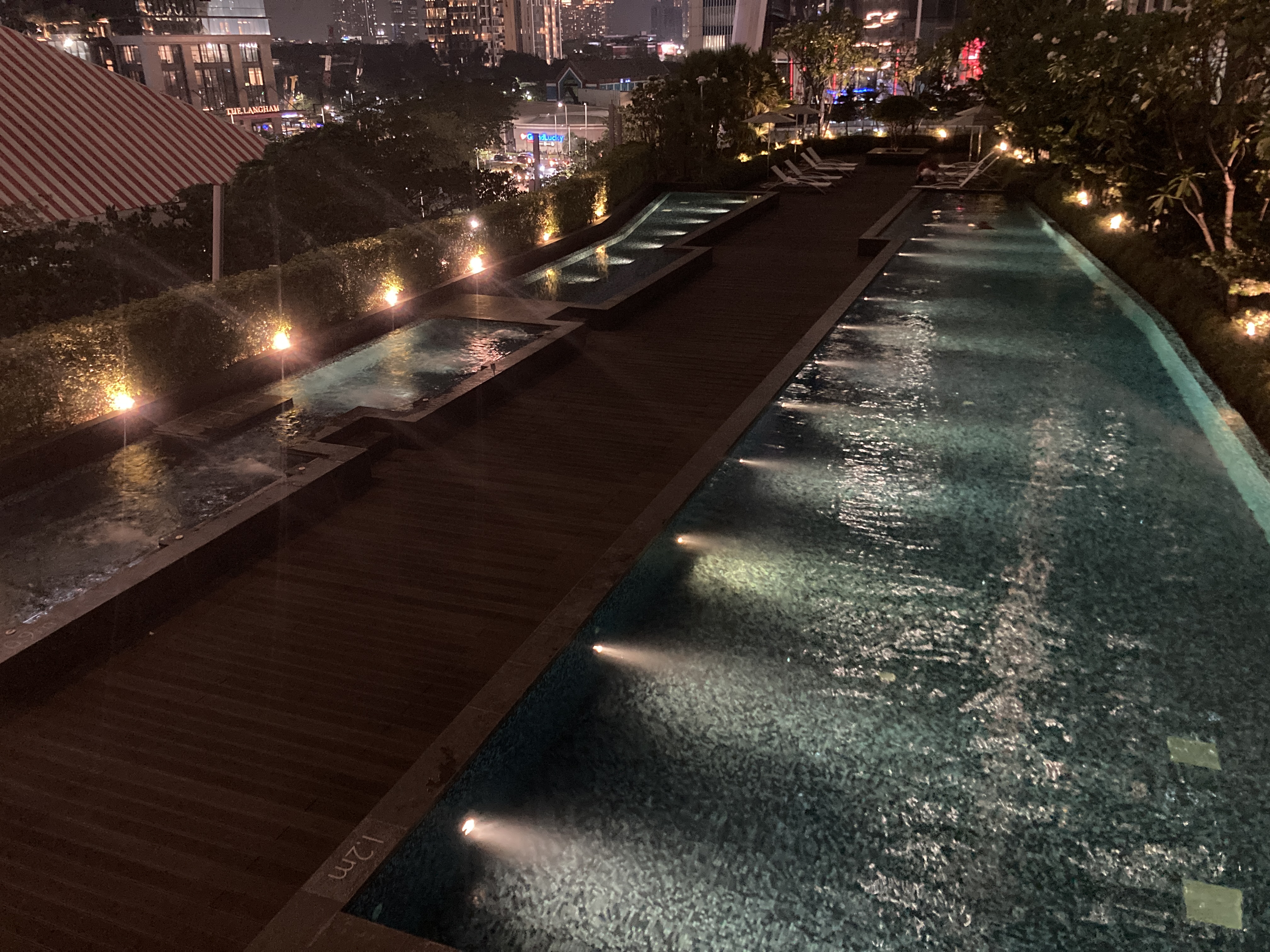 Alila SCBD Jakarta pool and hot tub Alila SCBD Jakarta pool and hot tub