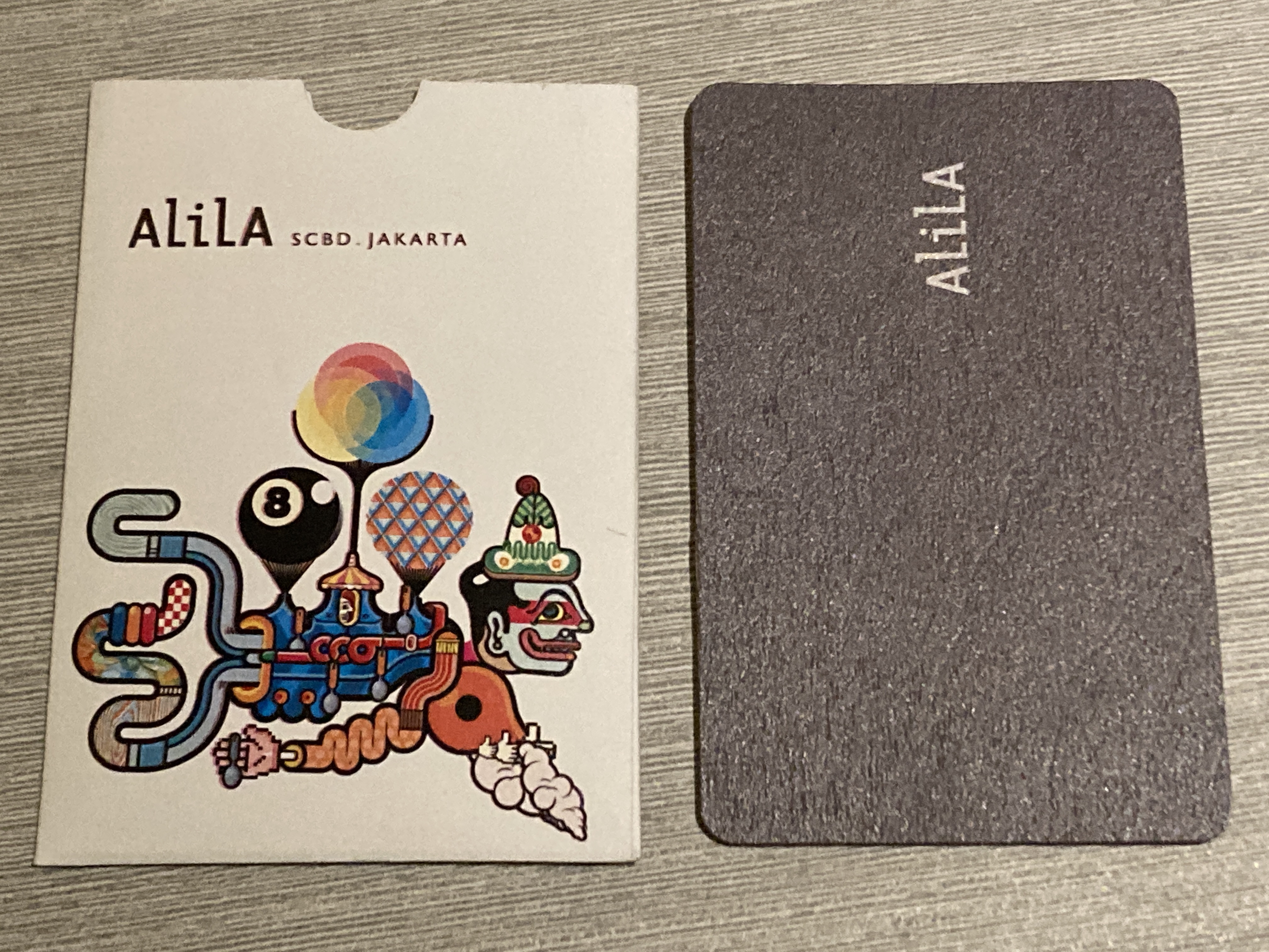Alila SCBD Jakarta room key Alila SCBD Jakarta room key