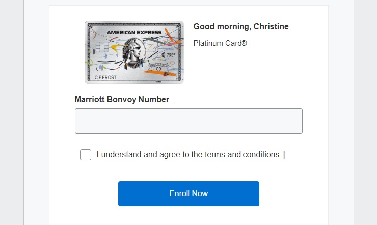 Amex Platinum Card Marriott Status Enroll Amex Platinum Card Marriott Status Enroll