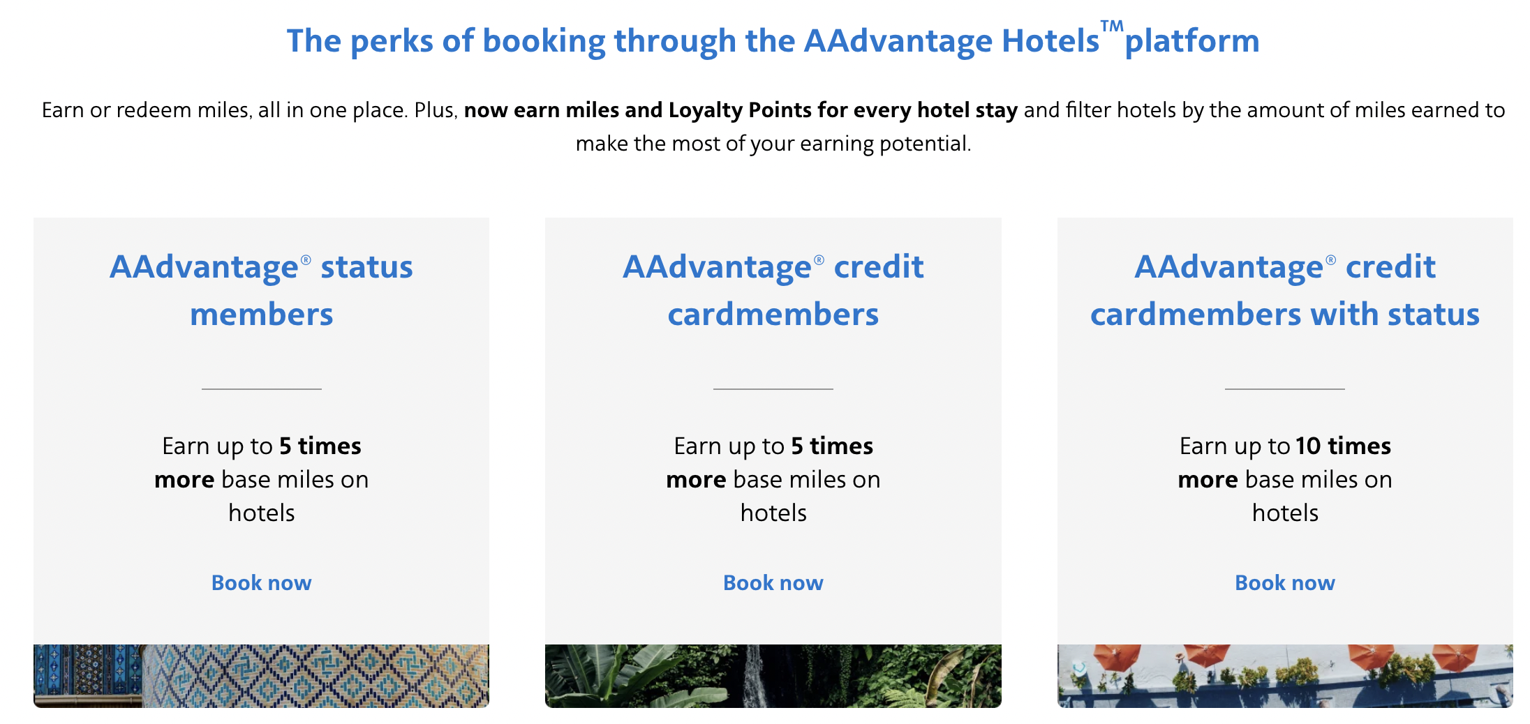 Book through AAdvantage Hotels Book through AAdvantage Hotels