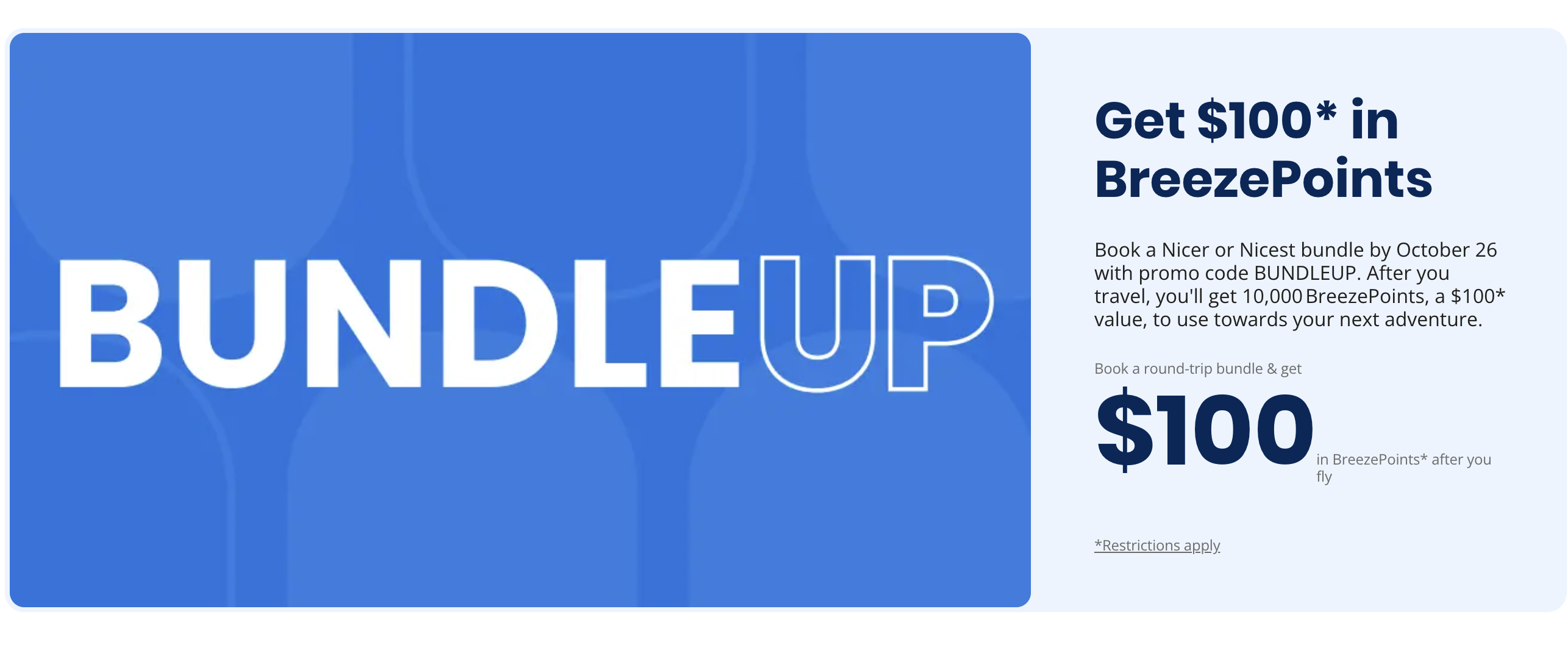 Breeze Bundle Up Promo Breeze Bundle Up Promo