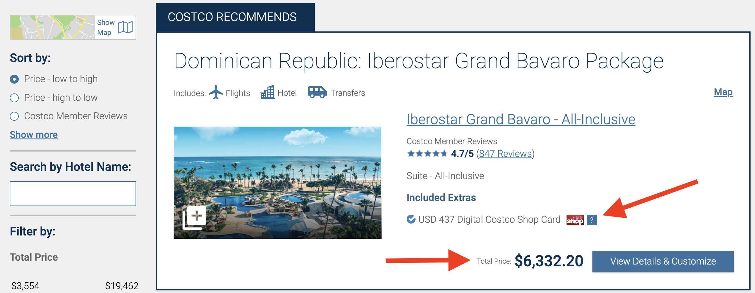 Costco Travel vacation packages