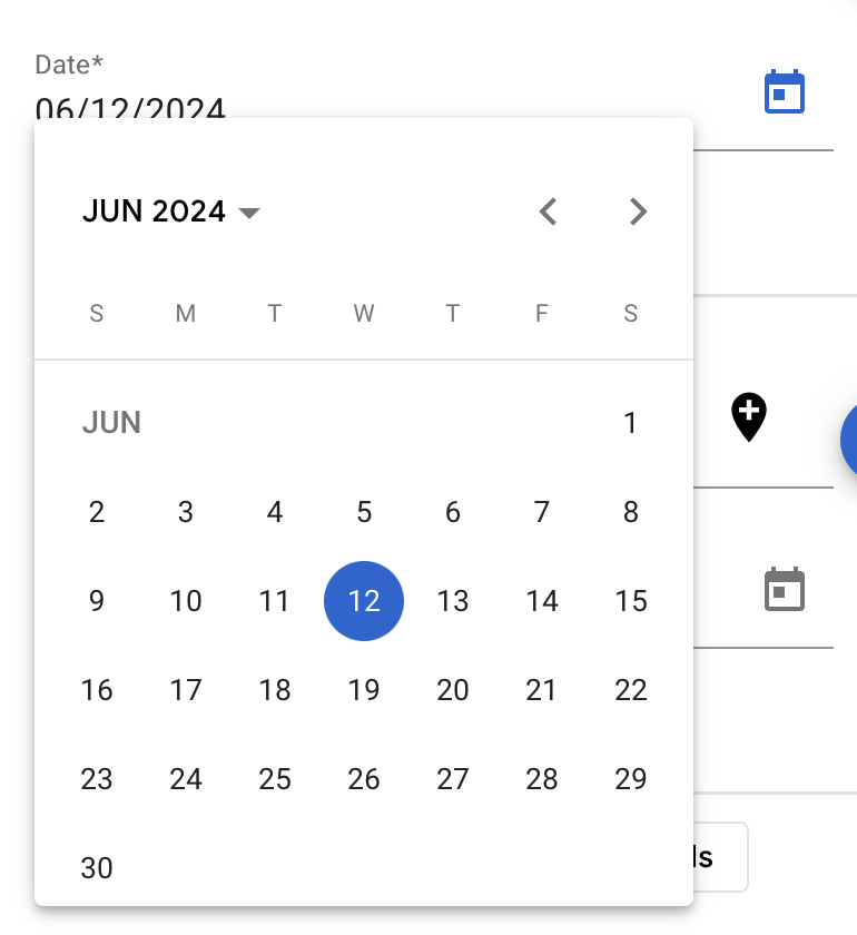 ITA Matrix Calendar
