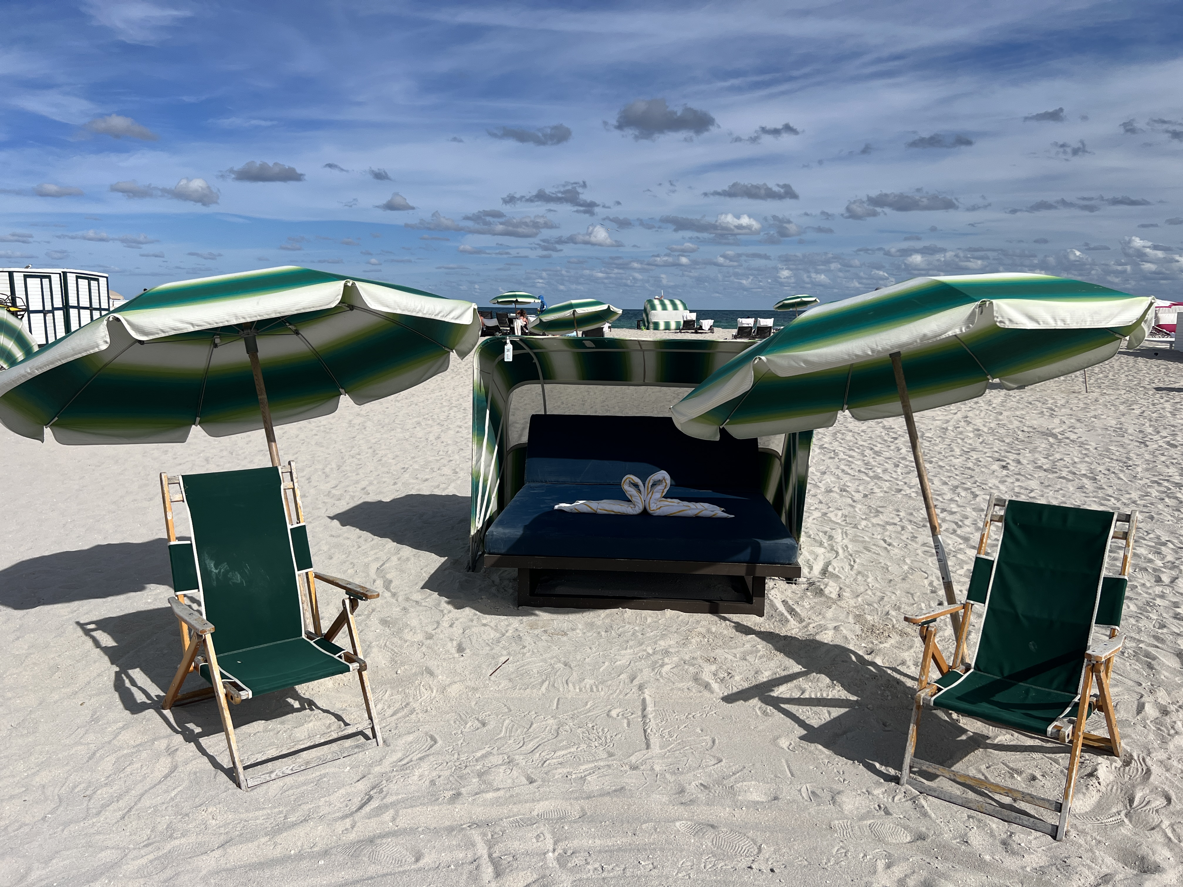 Kimpton Surfcomber Beach Setup