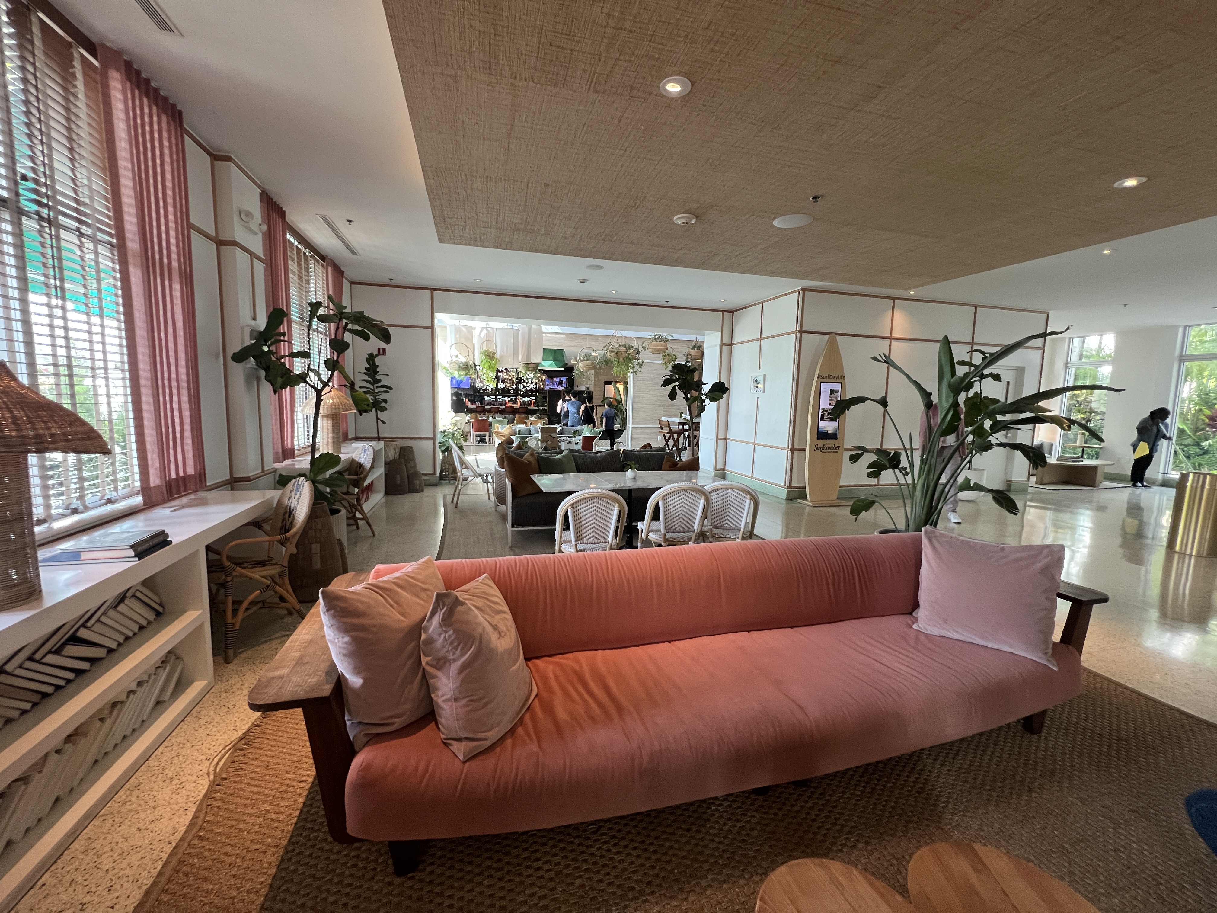 Kimpton Surfcomber Lobby Sofa and Seats