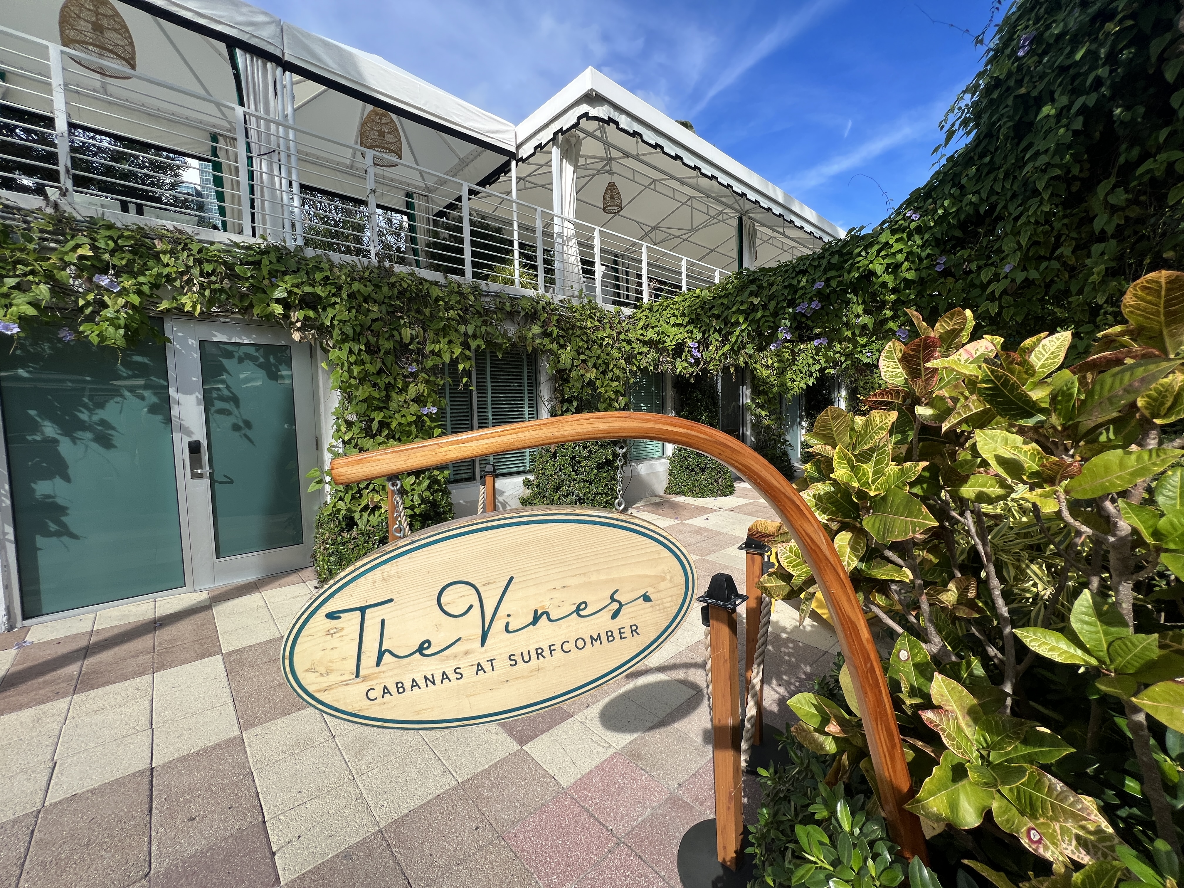 Kimpton Surfcomber The Vines Cabanas