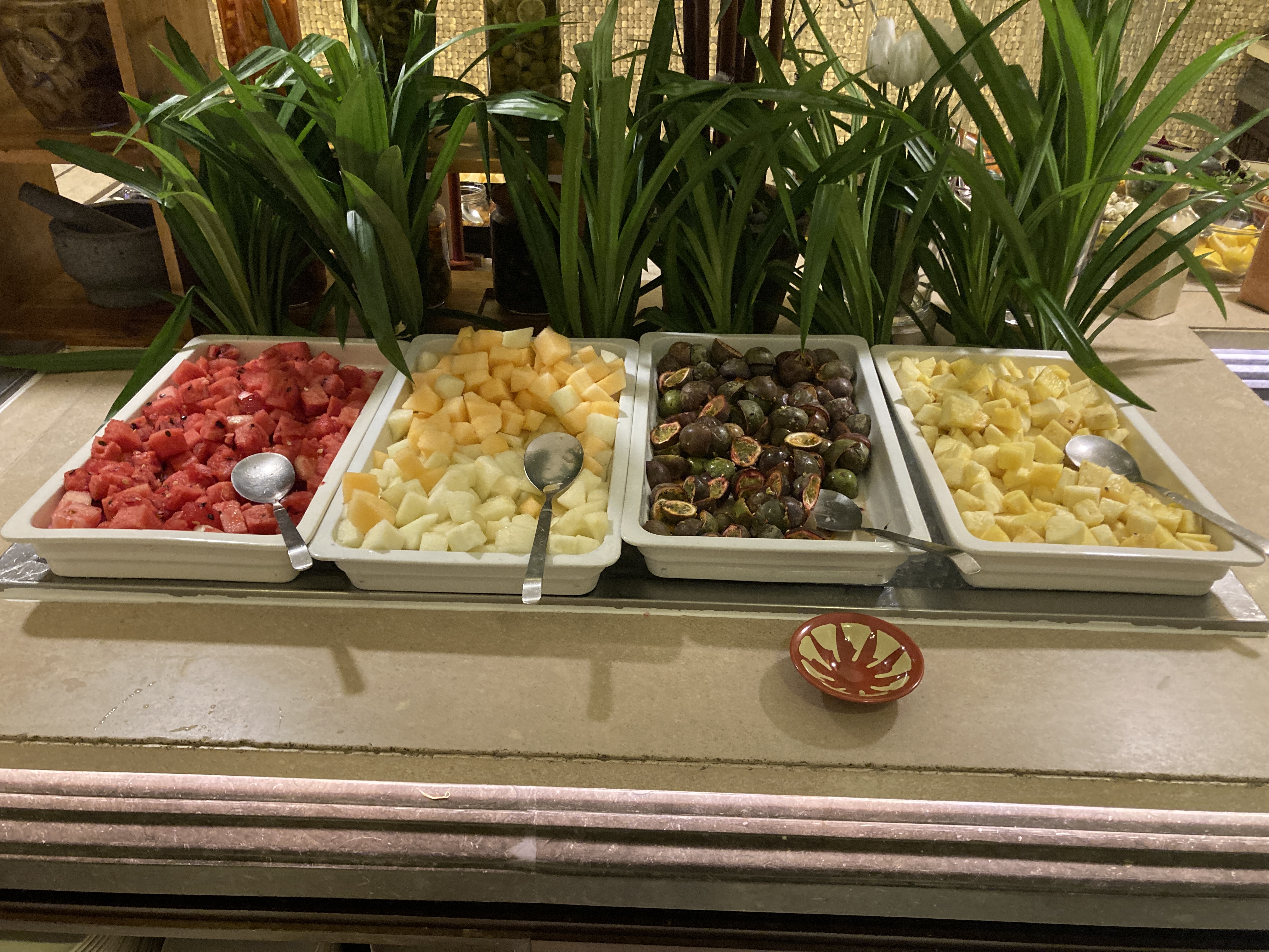 Lapita Dubai Parks and Resorts Autograph Collection Kalea breakfast fruits Lapita Dubai Parks and Resorts Autograph Collection Kalea breakfast fruits