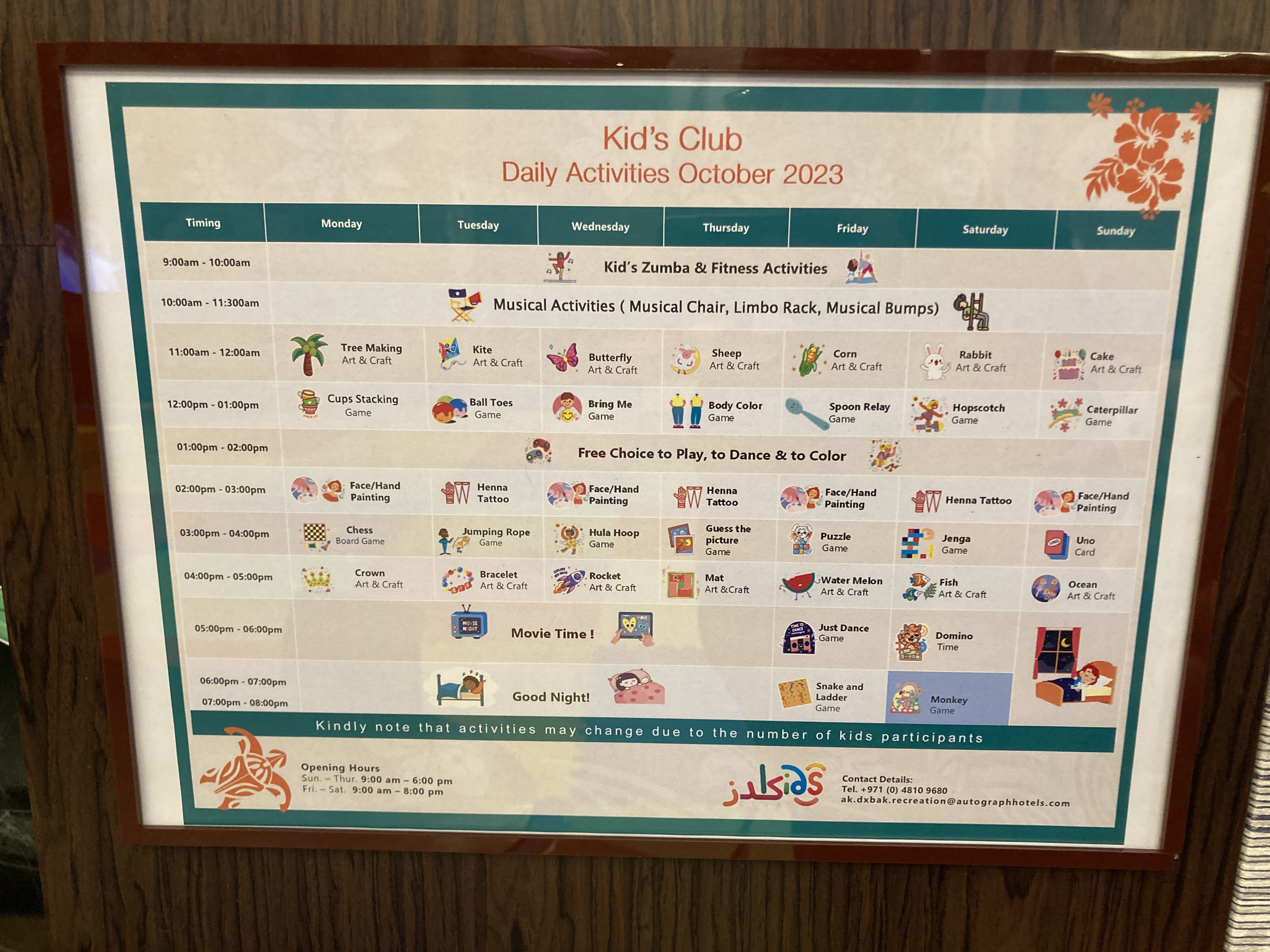 Lapita Dubai Parks and Resorts Autograph Collection Kids Club schedule Lapita Dubai Parks and Resorts Autograph Collection Kids Club schedule