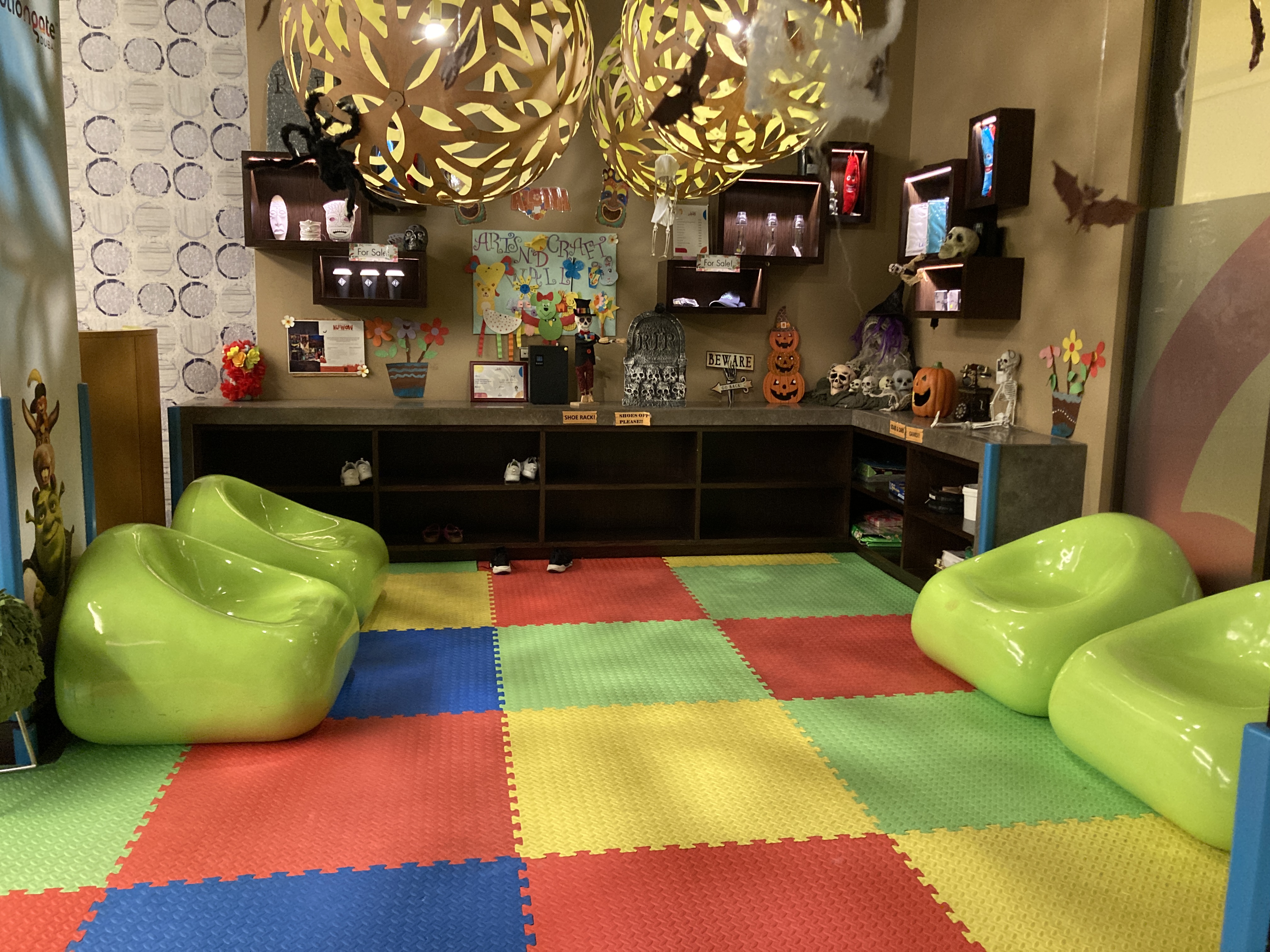 Lapita Dubai Parks and Resorts Autograph Collection Kids Club seating games Lapita Dubai Parks and Resorts Autograph Collection Kids Club seating games