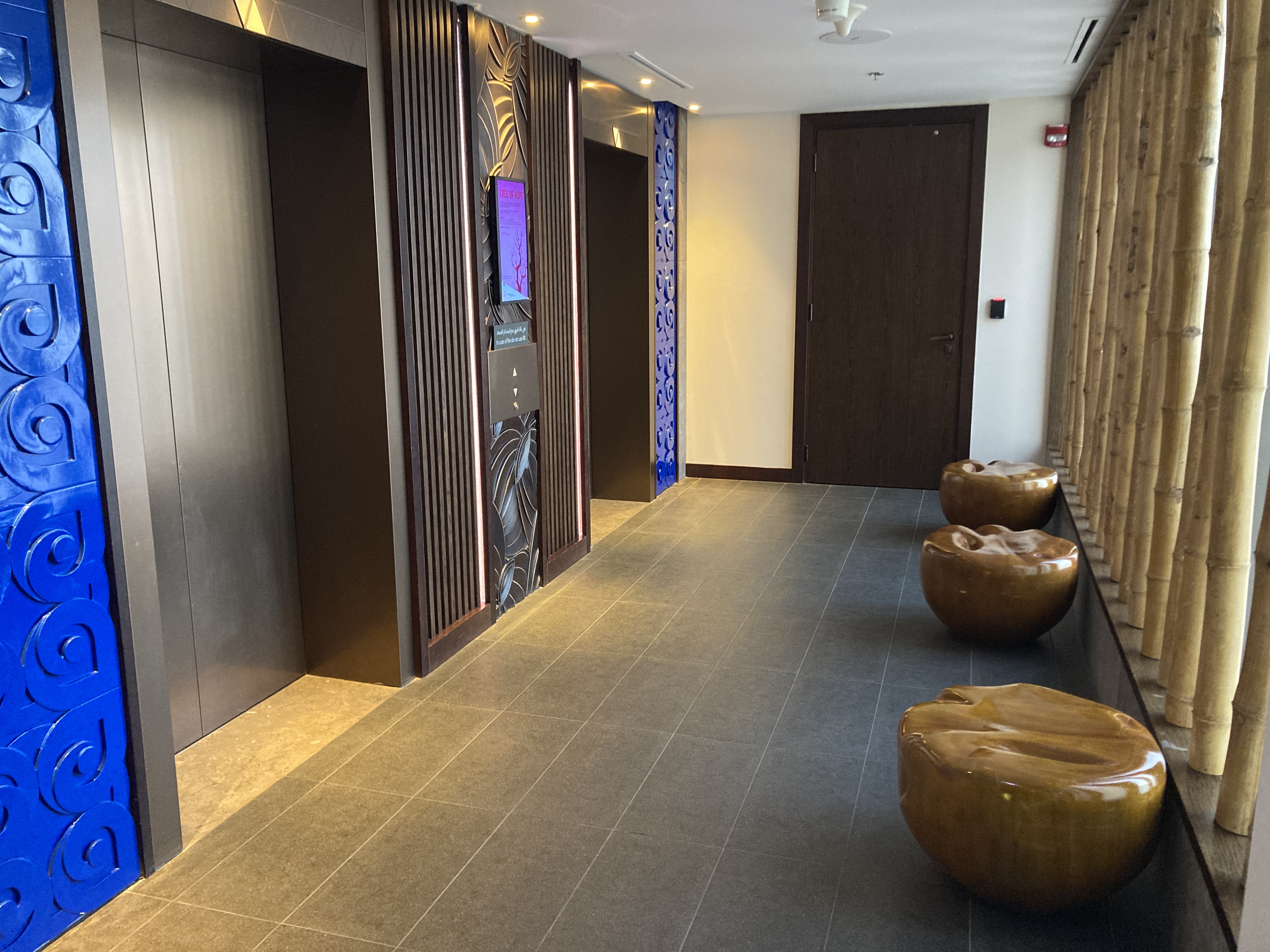 Lapita Dubai Parks and Resorts Autograph Collection elevator floor 2 Lapita Dubai Parks and Resorts Autograph Collection elevator floor 2