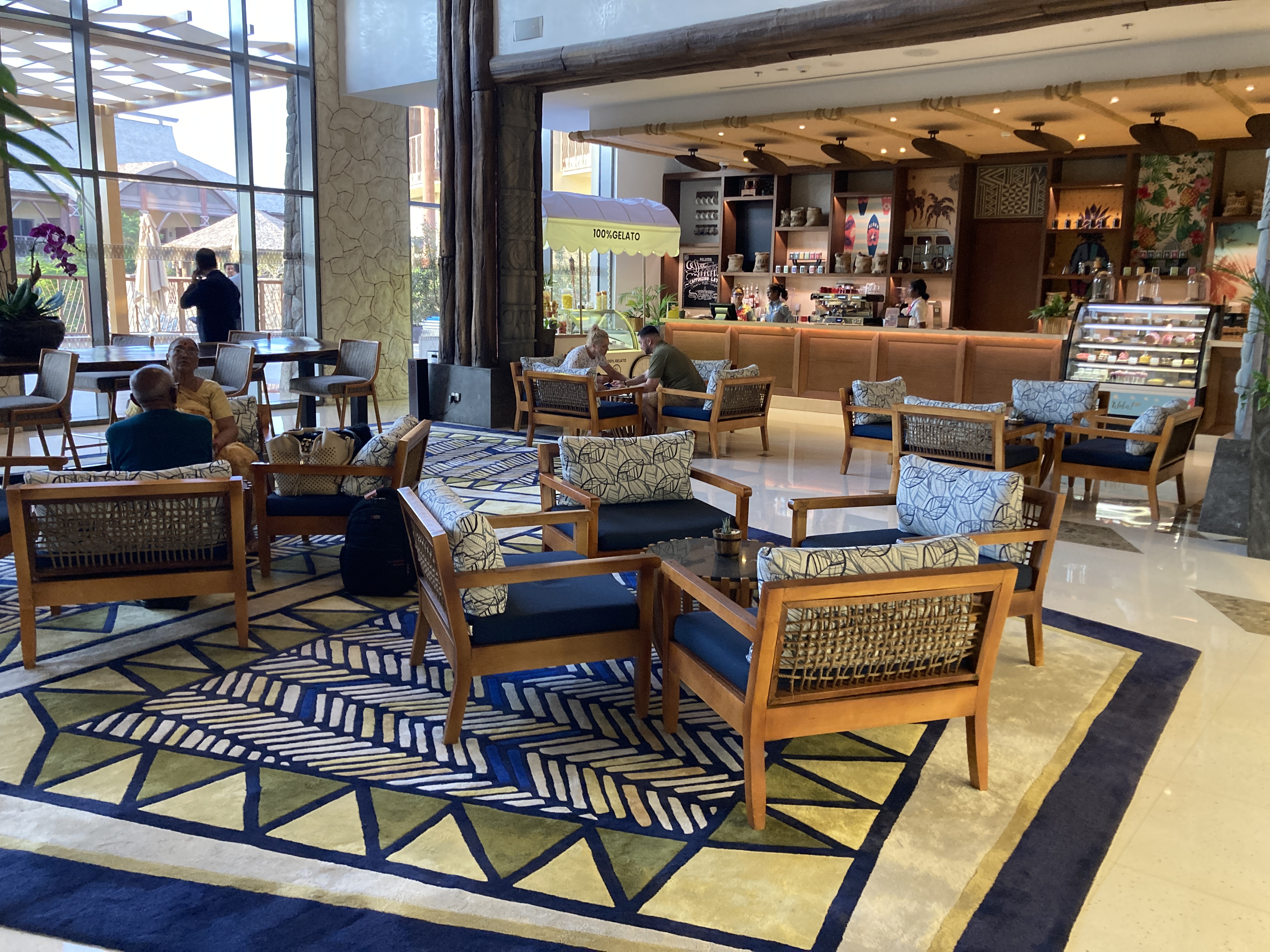 Lapita Dubai Parks and Resorts Autograph Collection lobby cafe Lapita Dubai Parks and Resorts Autograph Collection lobby cafe