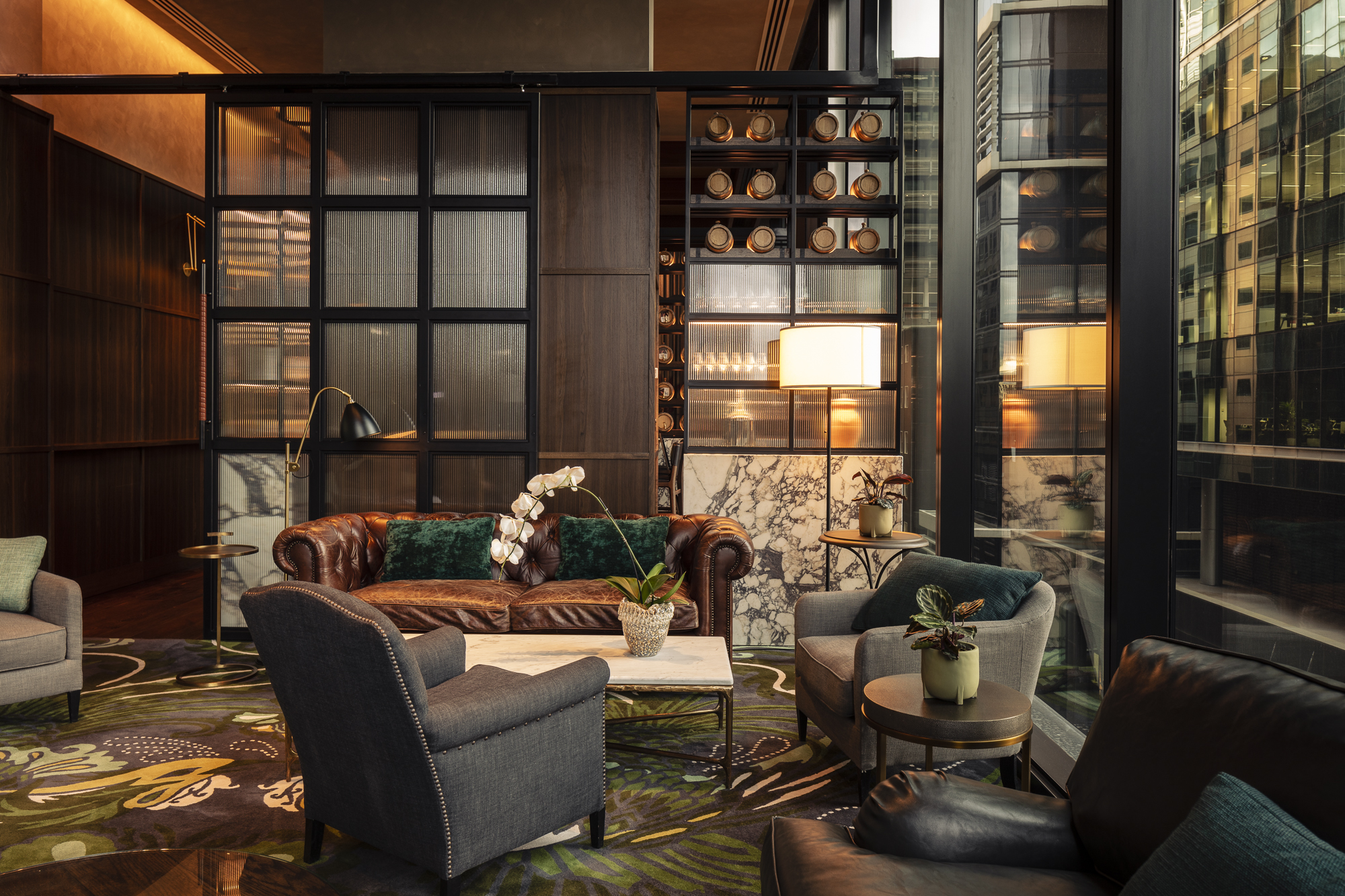 Next Hotel Melbourne La Madonna lounge Next Hotel Melbourne La Madonna lounge