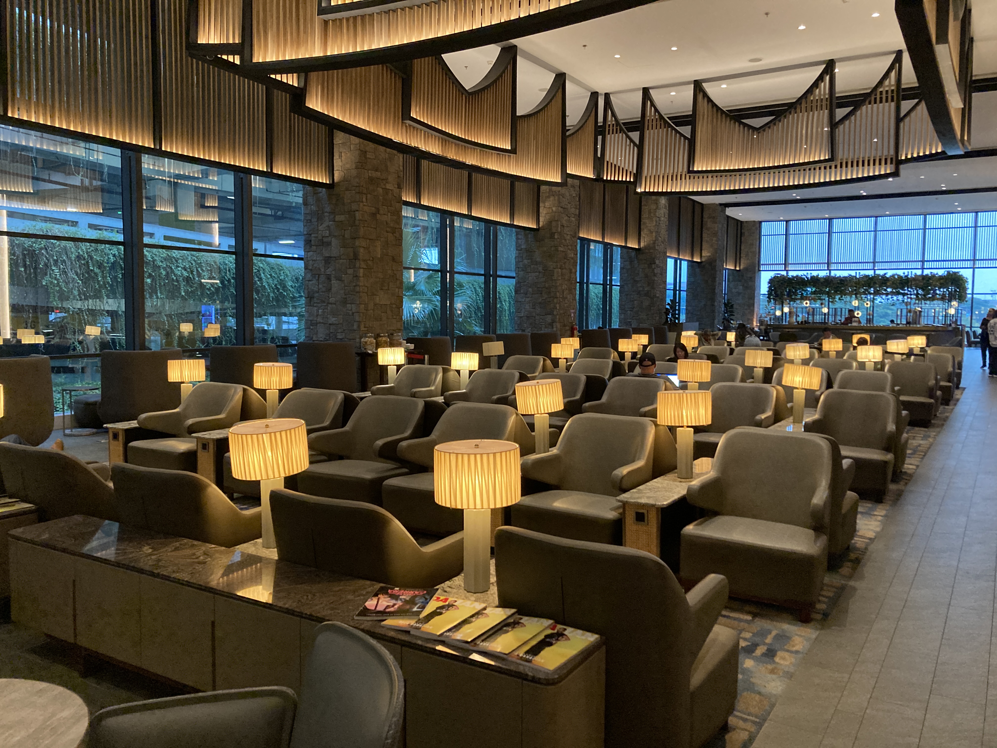 Saphire Plaza Premium Lounge seating at CGK Saphire Plaza Premium Lounge seating at CGK