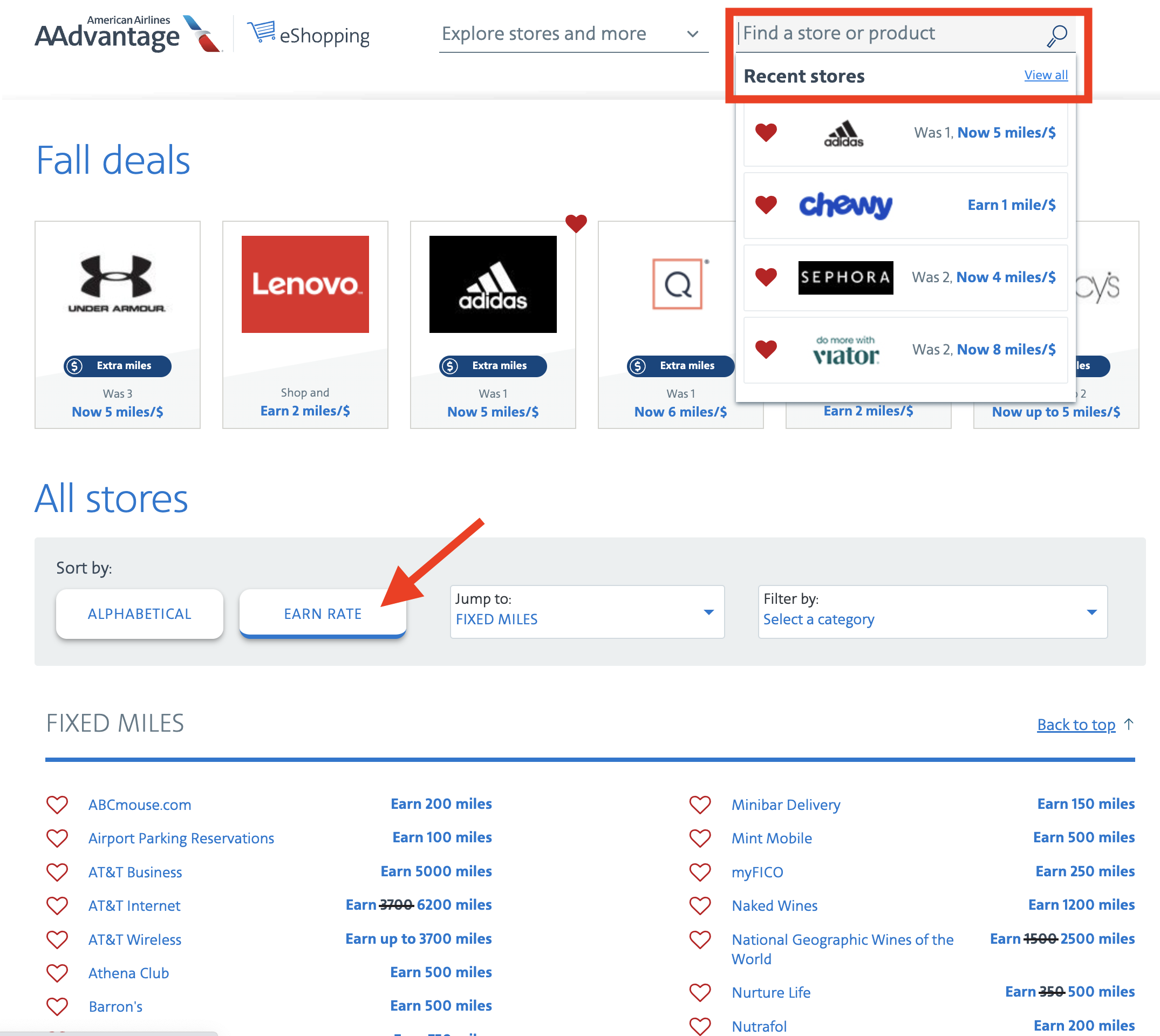 Search for the best deals on American Airlines eShopping portal Search for the best deals on American Airlines eShopping portal