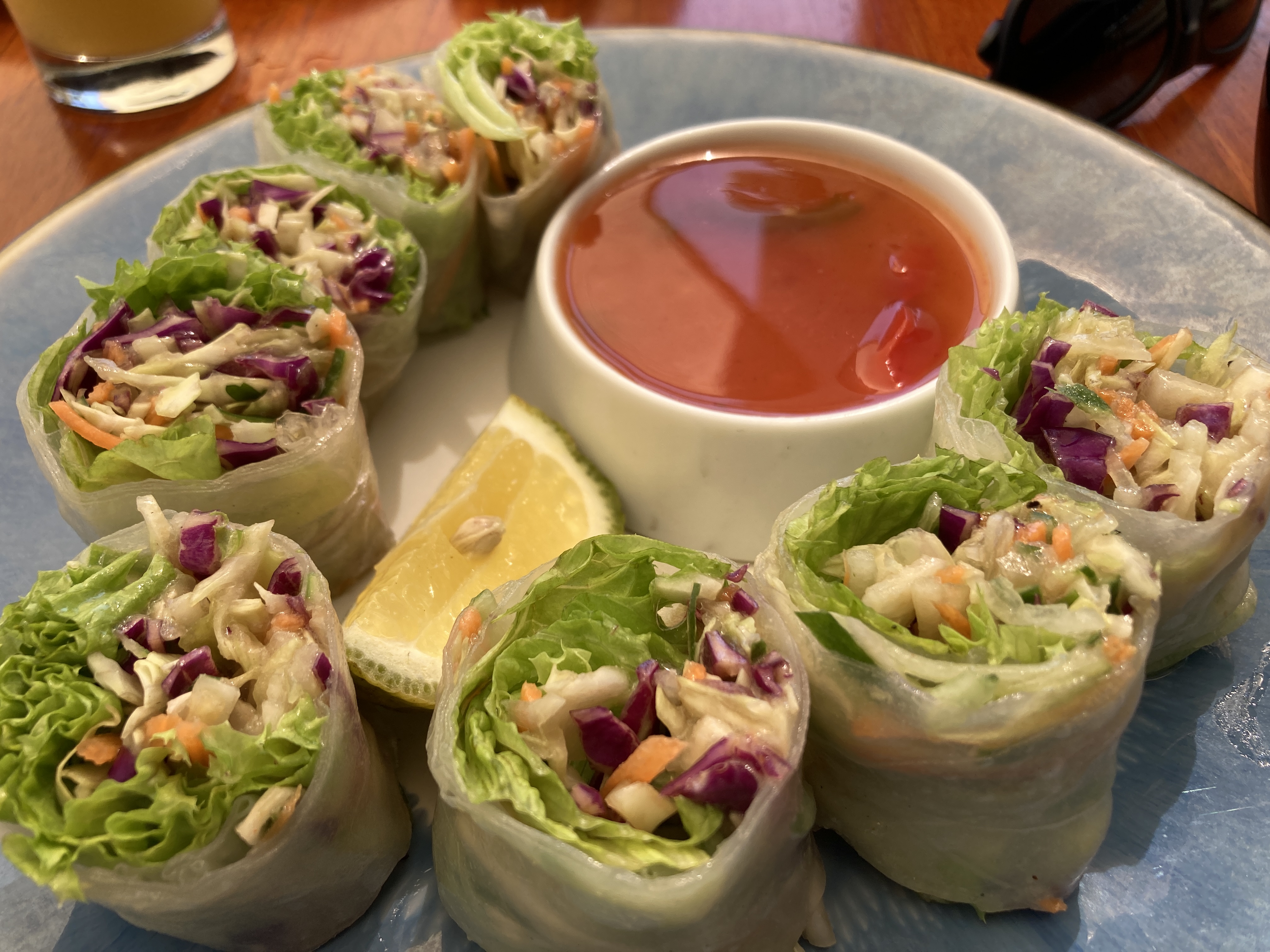 Sheraton Fiji Golf and Beach Resort Island 619 Goi Cuon rolls