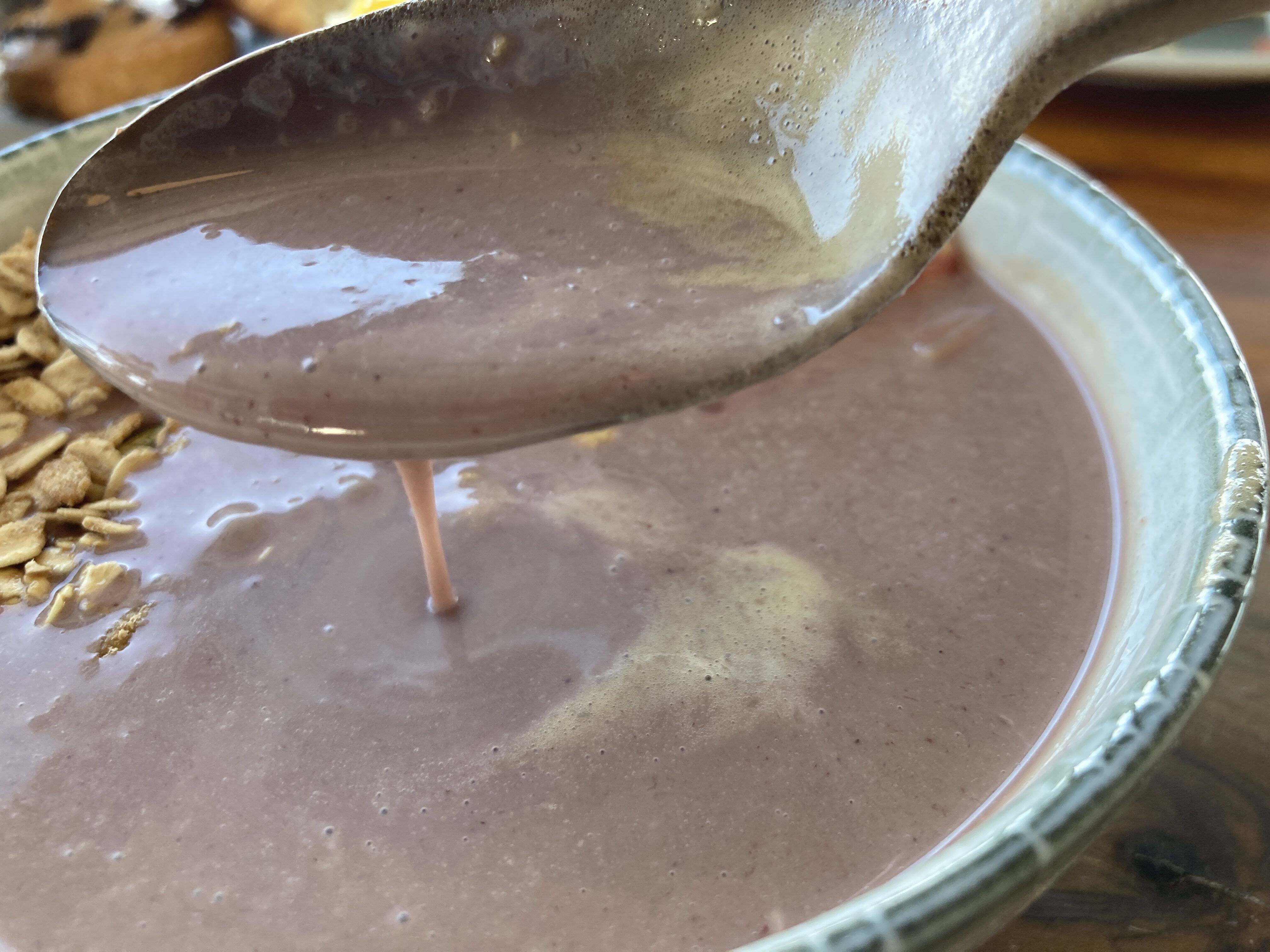 Sheraton Fiji Golf and Beach Resort Tatavu breakfast acai runny