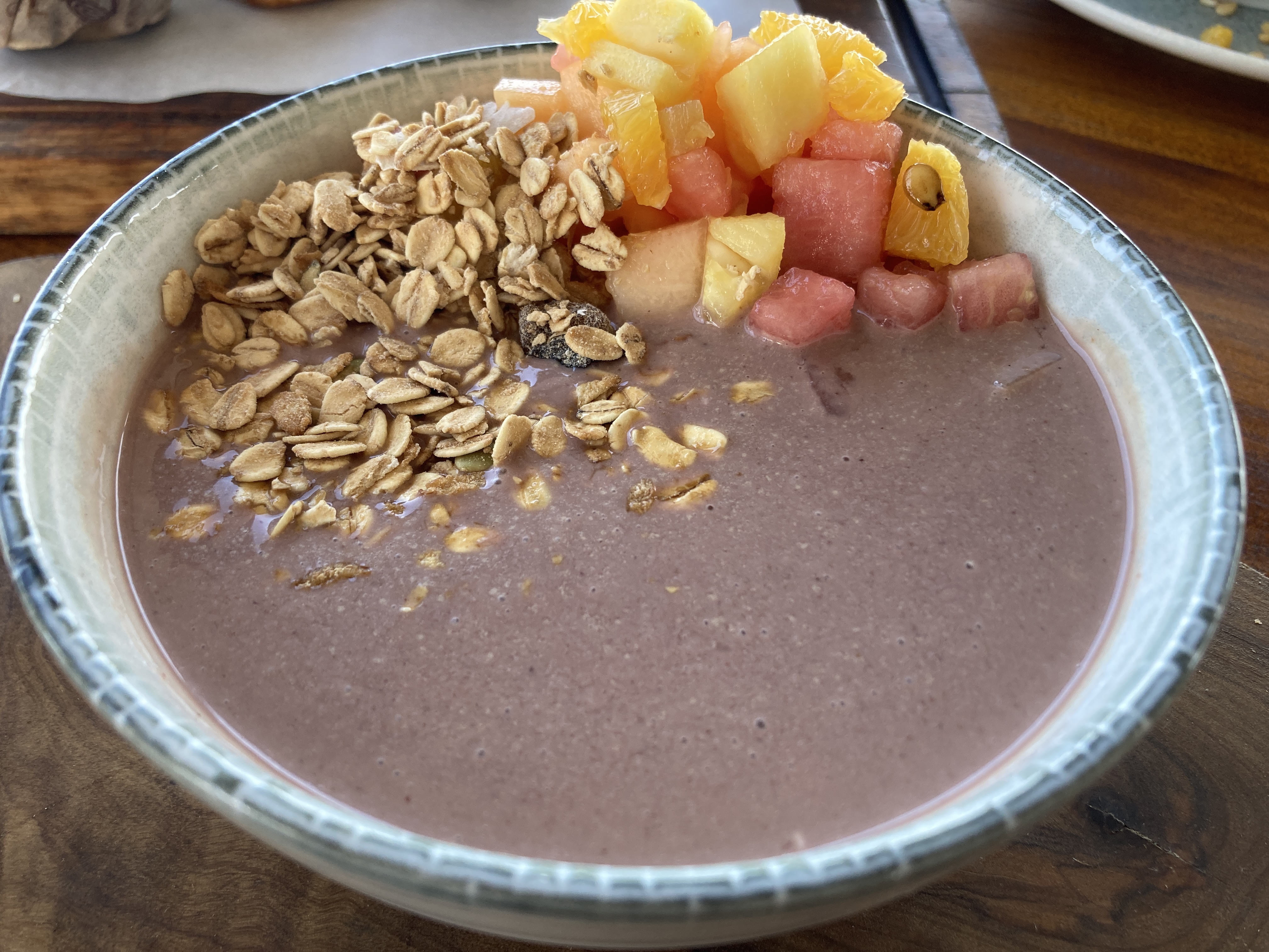 Sheraton Fiji Golf and Beach Resort Tatavu breakfast acai